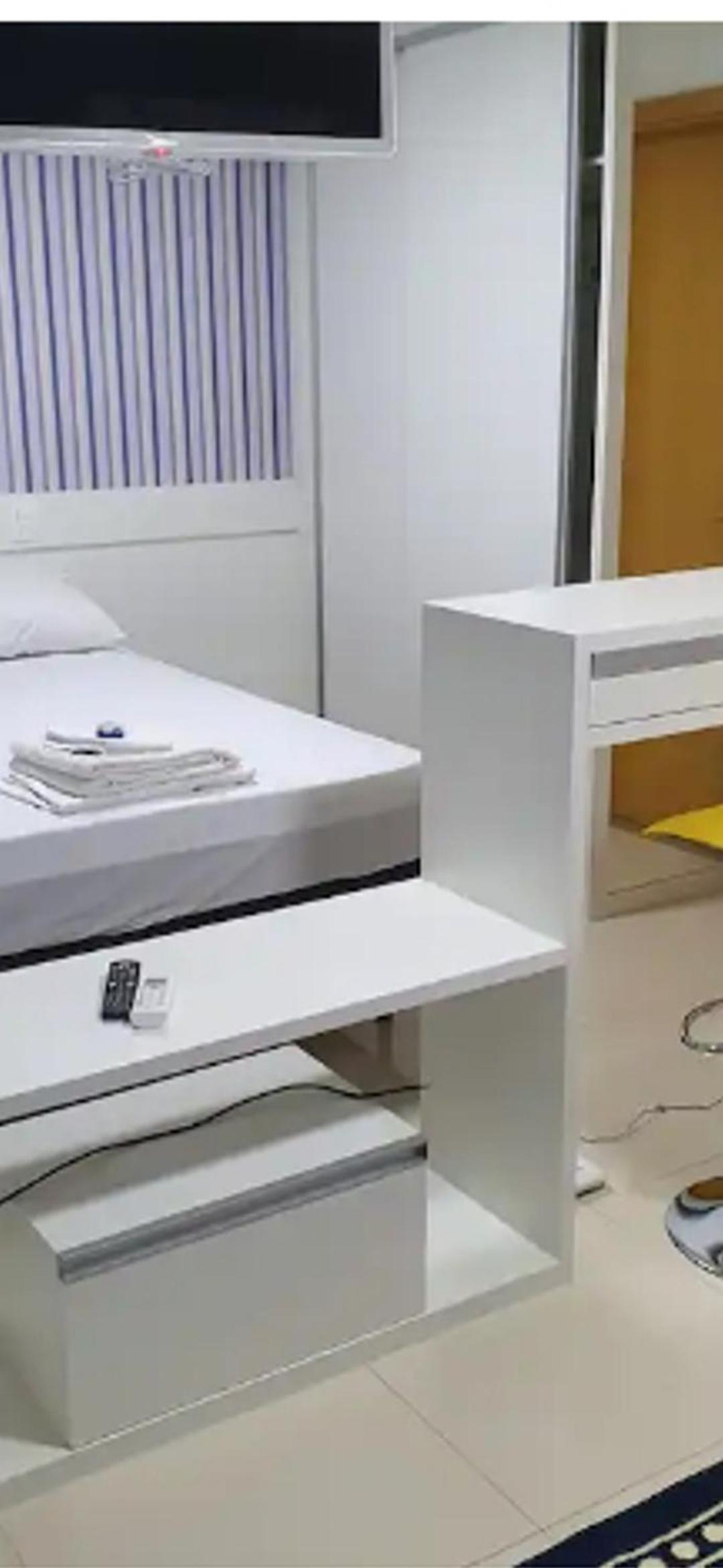 DFPLAZA Apartamento luxo no Shopping andar alto varanda com tela proteção garagem piscina academia wifi 500mb