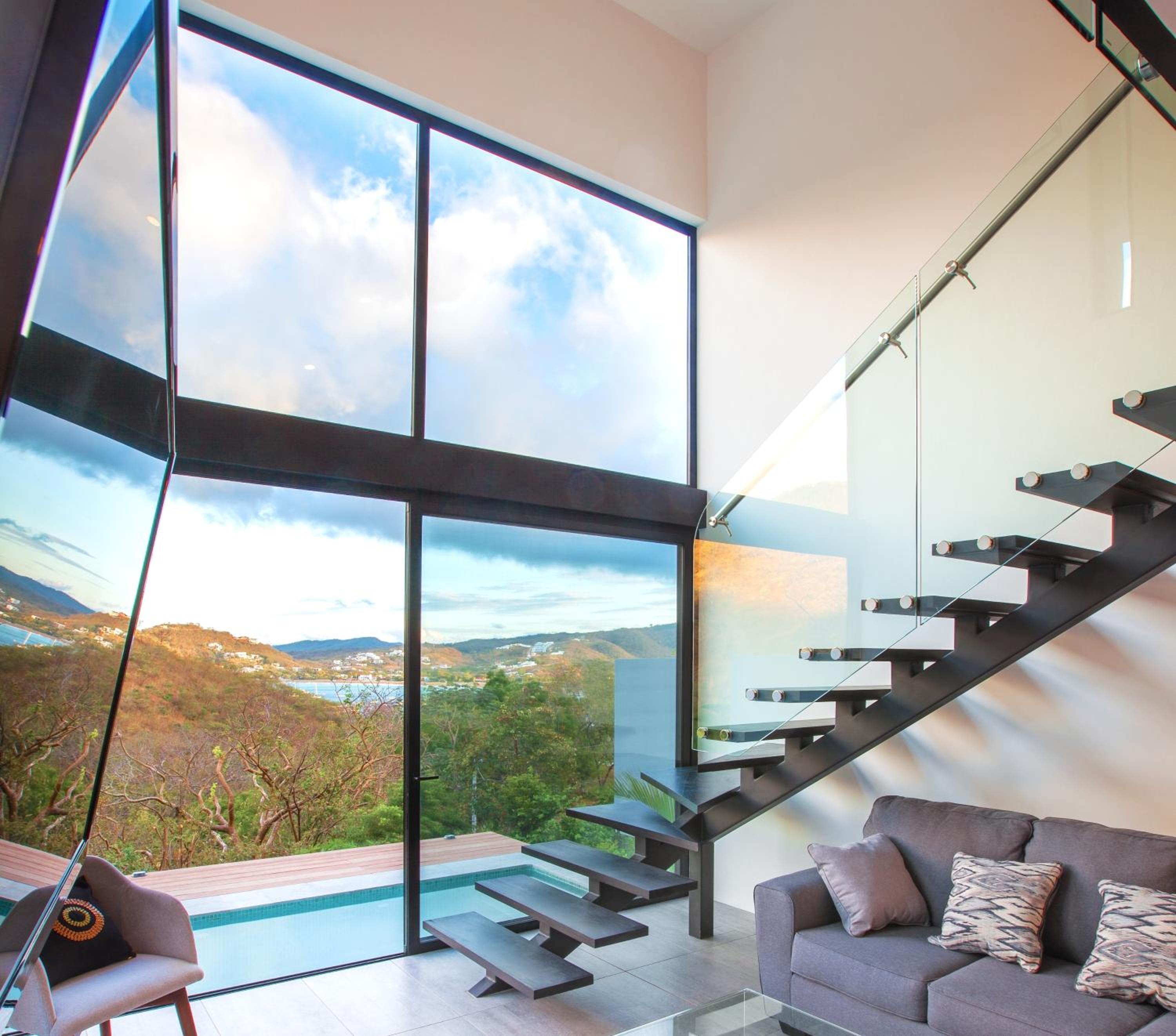 Trendy Loft House - Private Pool - Ocean View - Santa Cruz view 5