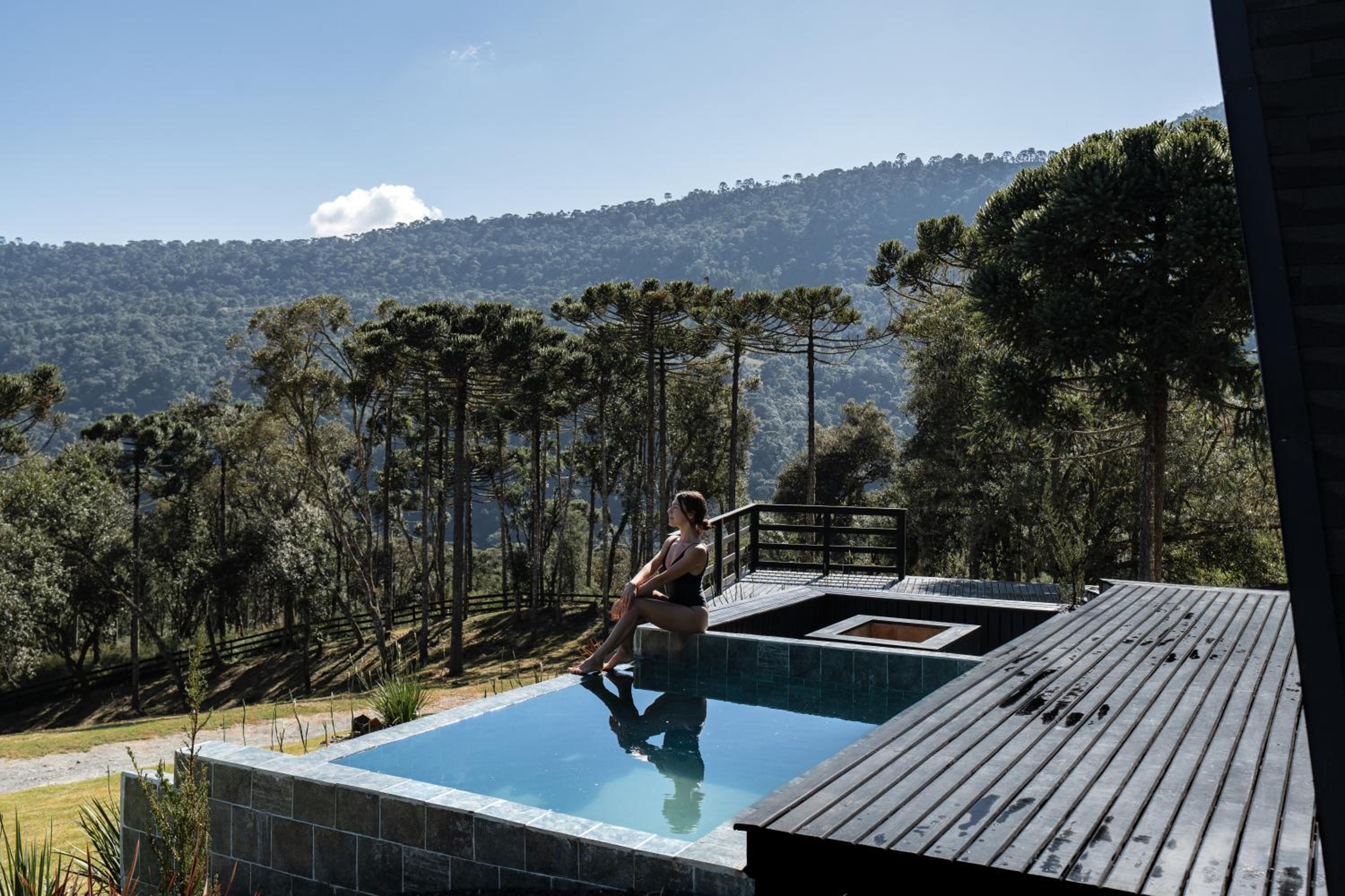 Chalé Com Banheira e Piscina - Urubici- SC