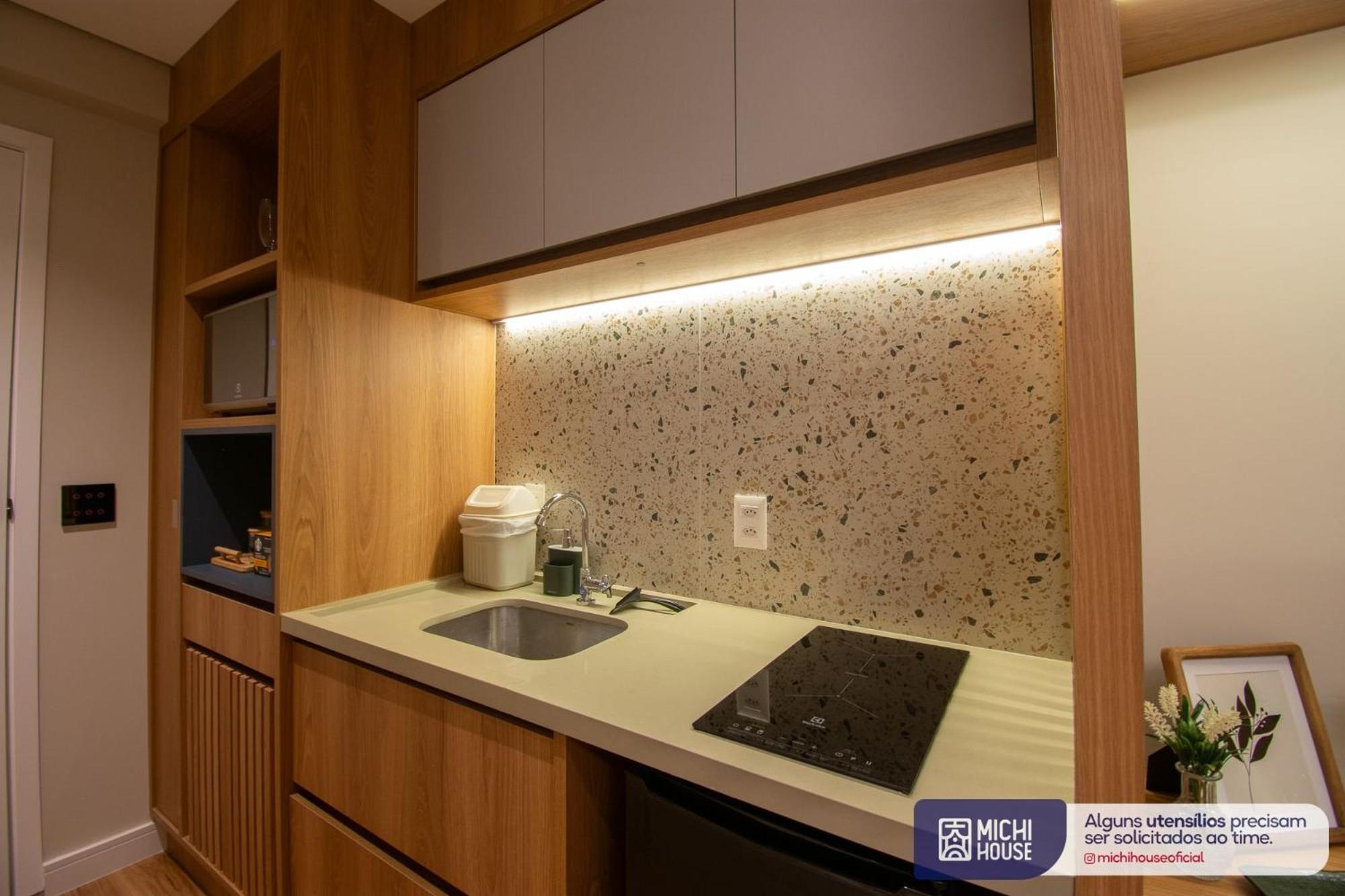 Moderno Studio no Paraiso/Vl Mariana AC/WF