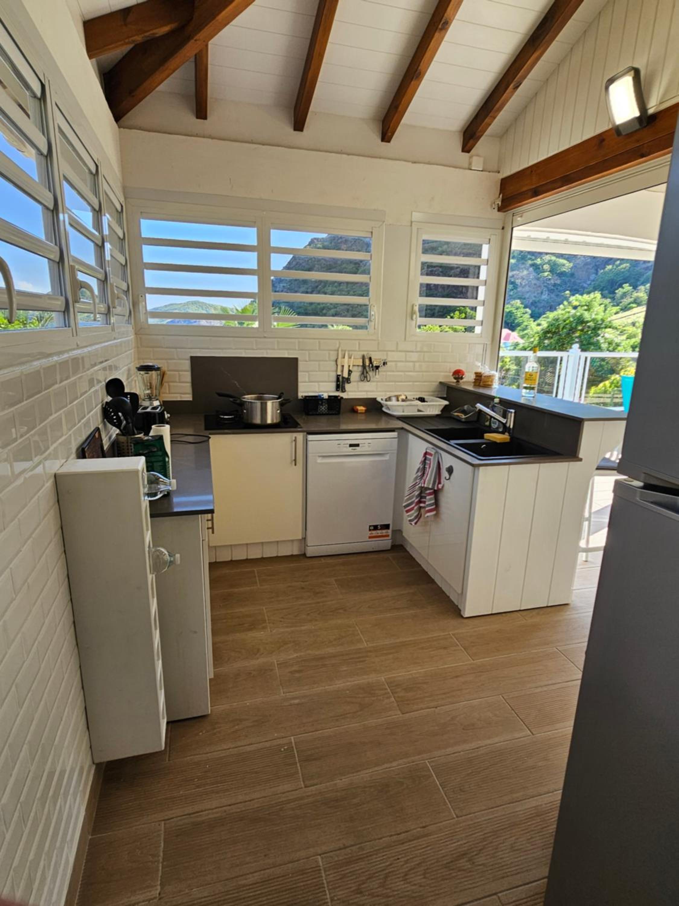Villa Célyote - Haut de villa, vue mer, à 150m de la plage Anse Figuier view 2
