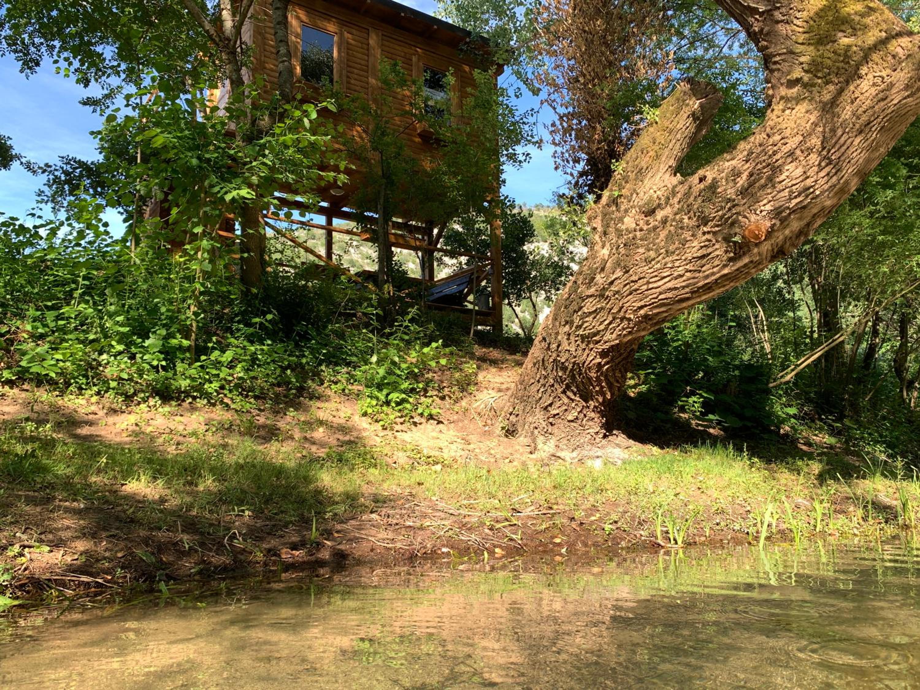 Super cute Treehouse by the river