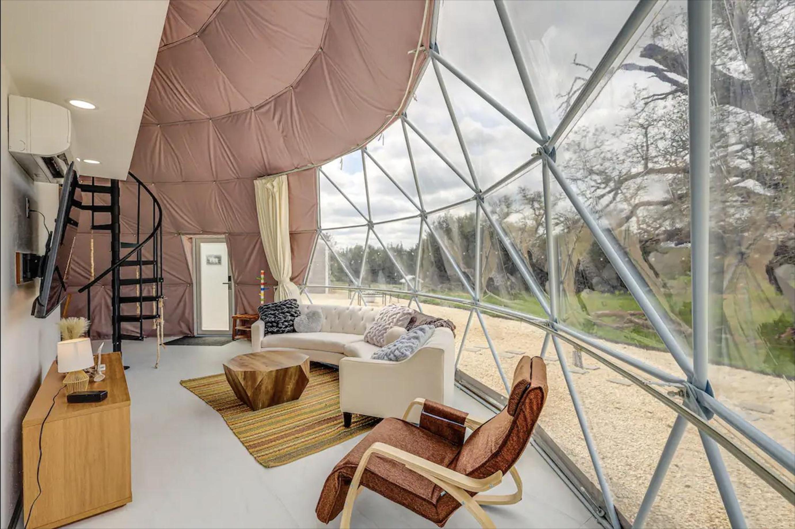 Serene Hill Country Luxury Dome view 3