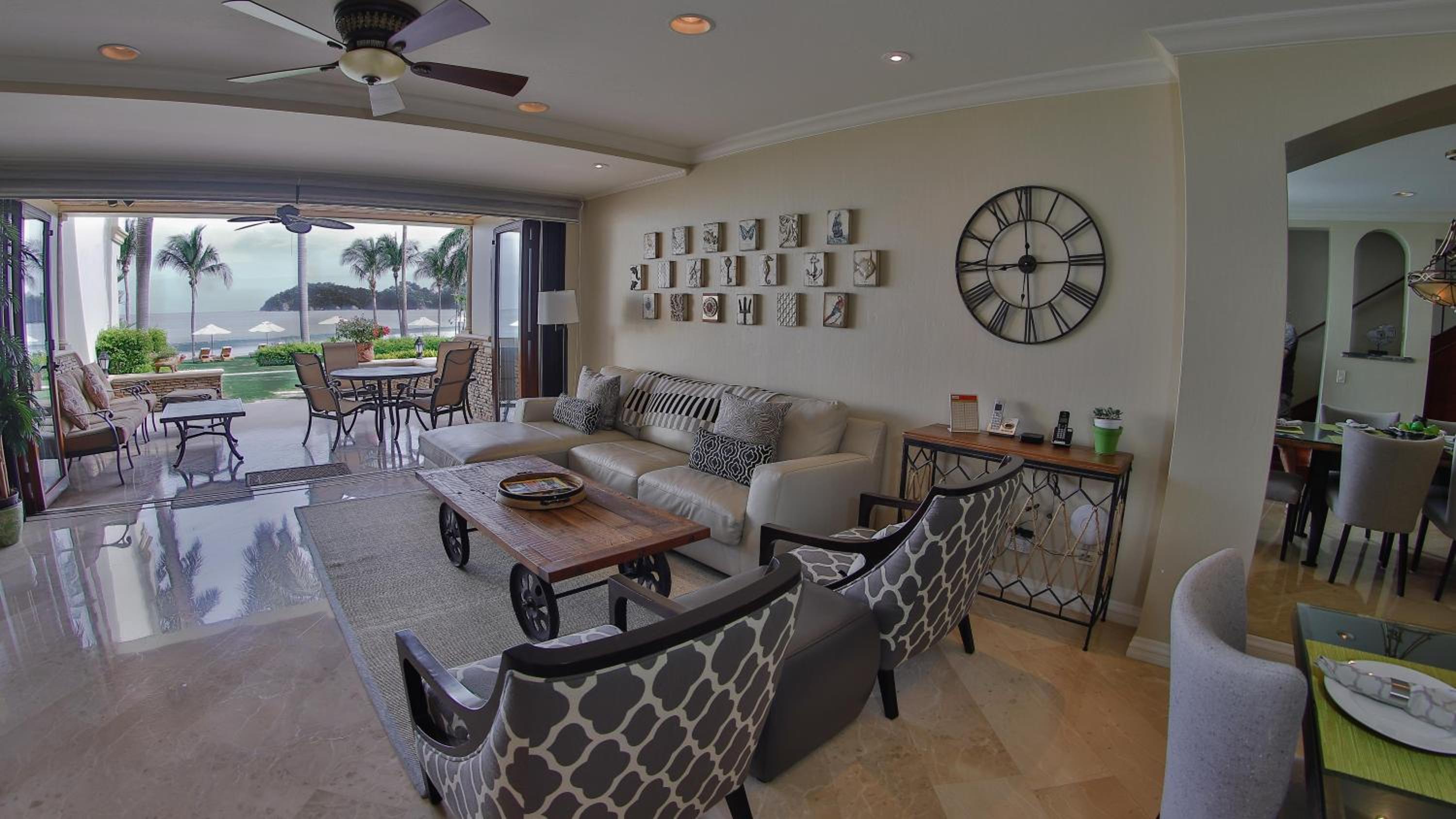 Palms 3- Luxury Beachfront Villa view 4