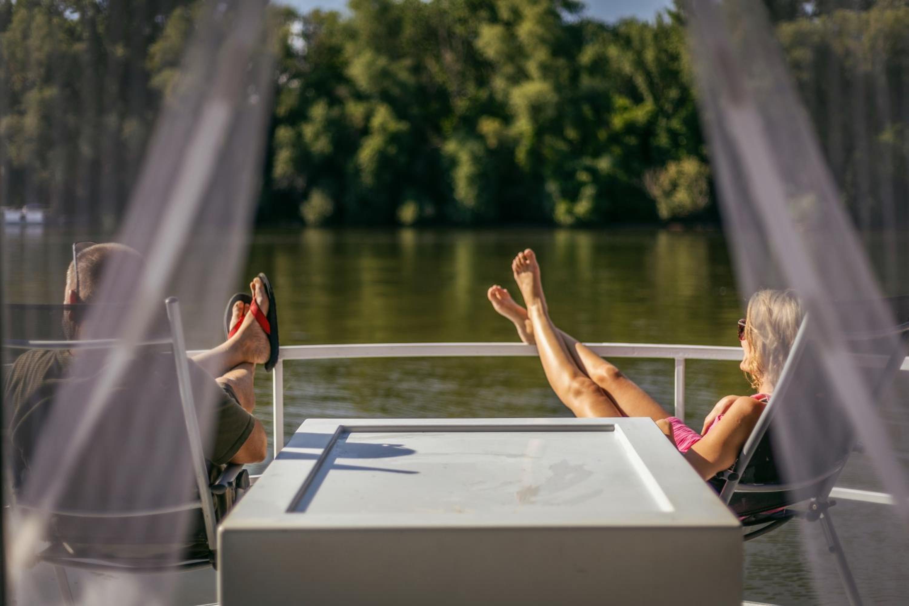 Lakóhajó, úszóház - Tisza-tó view 2