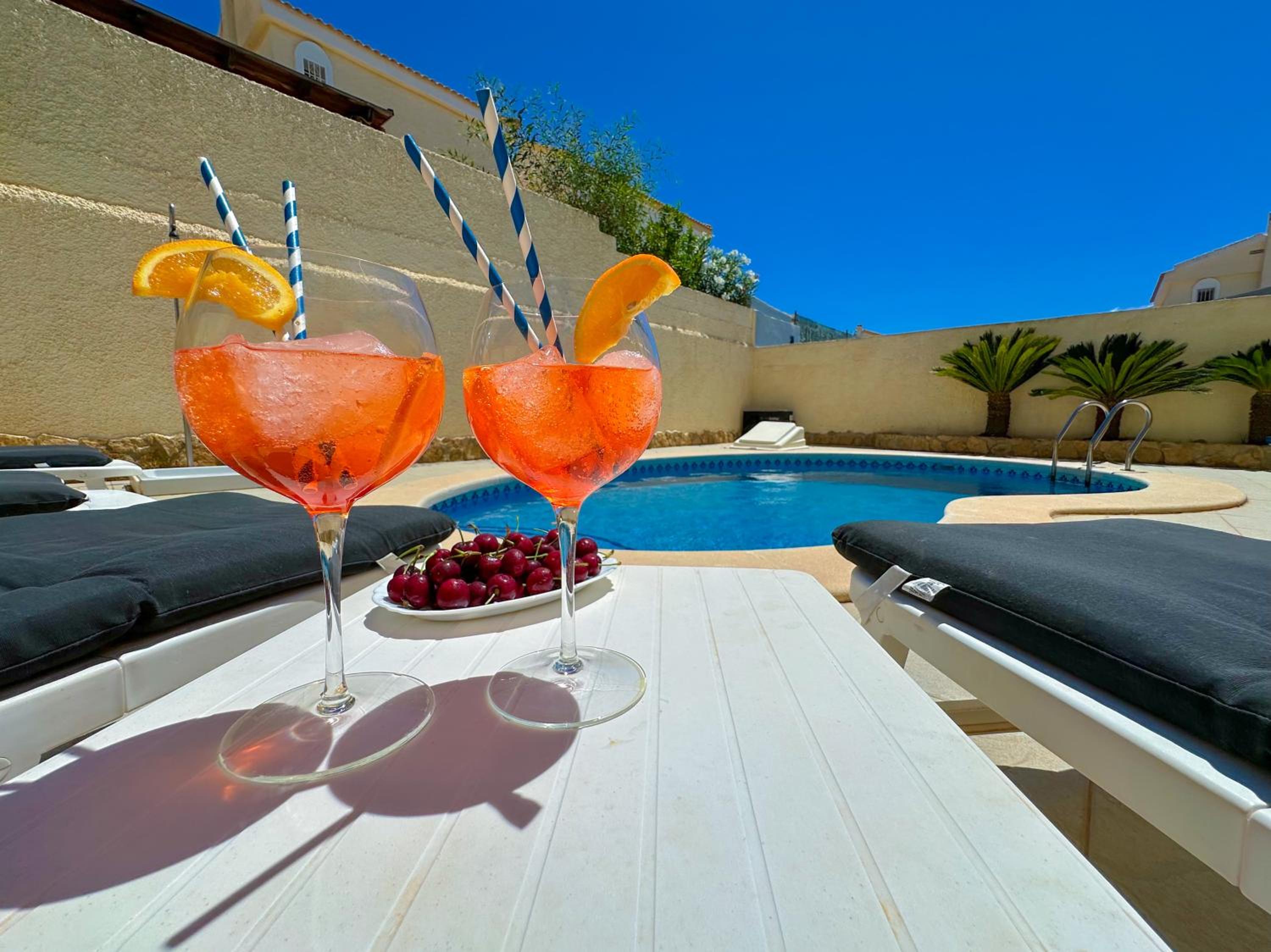 Villa con piscina privada