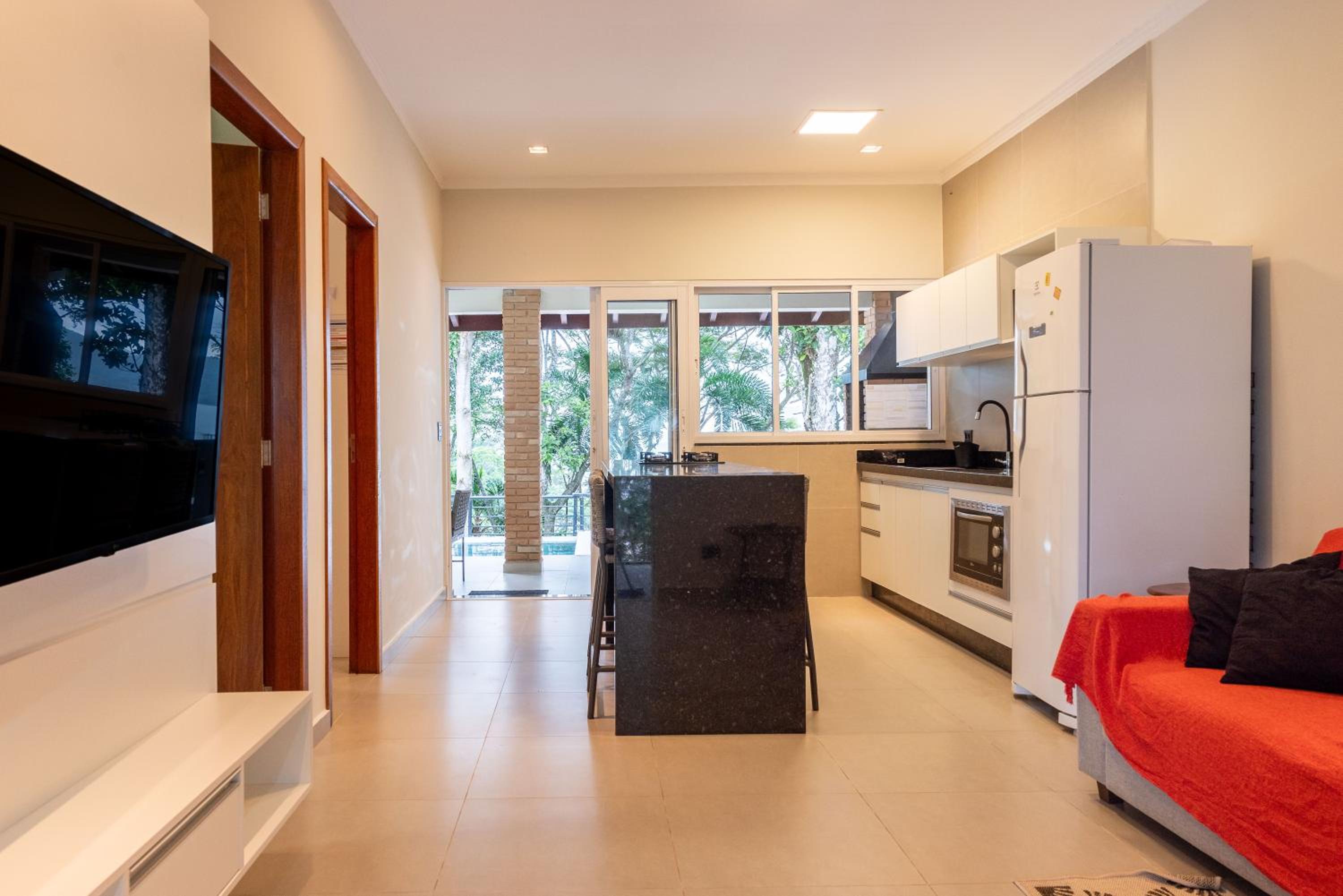 Villa Ubud - Casa com piscina privativa e vista para o mar em Ubatuba