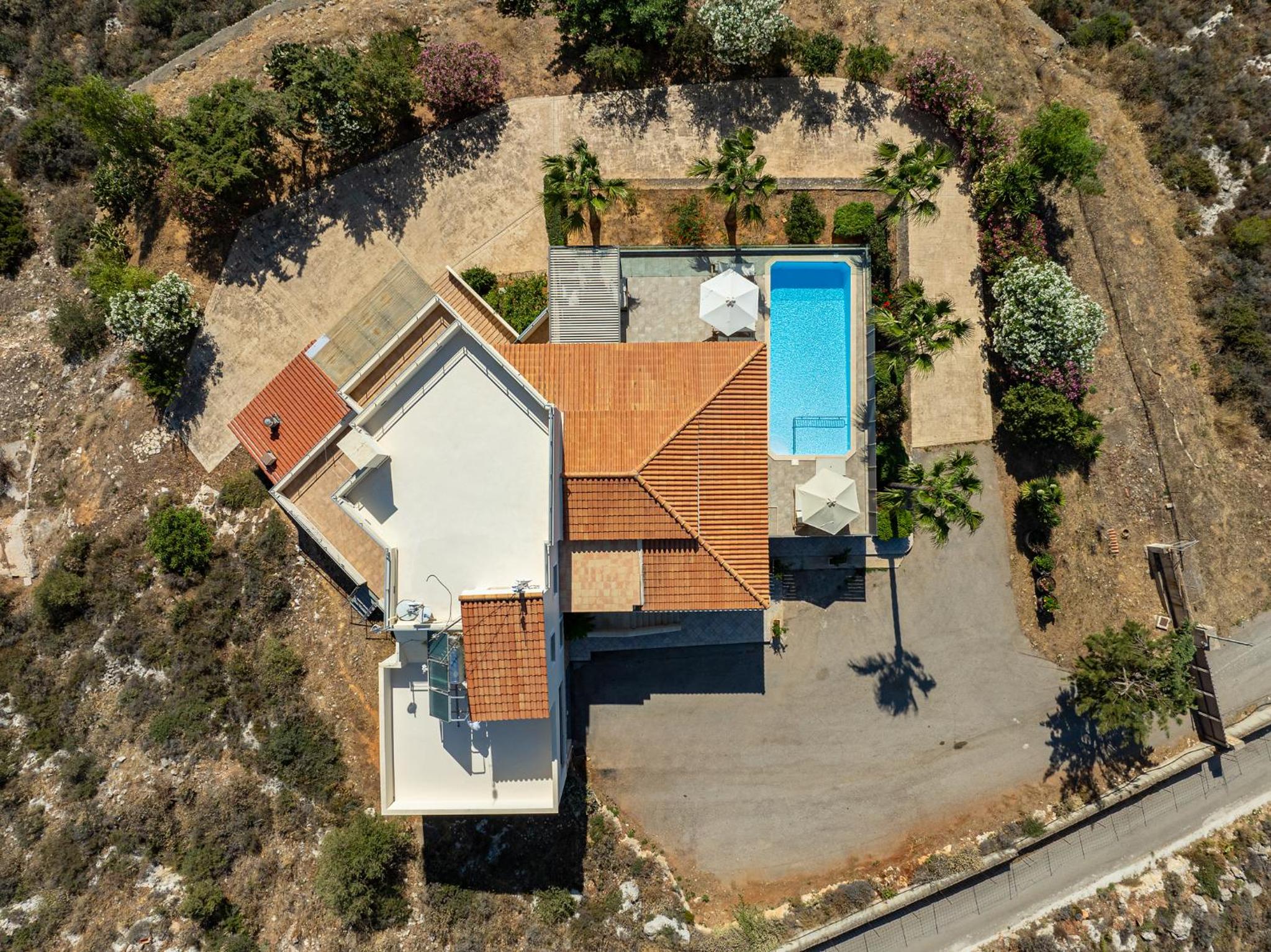 Karmilos Hill Villa view 4