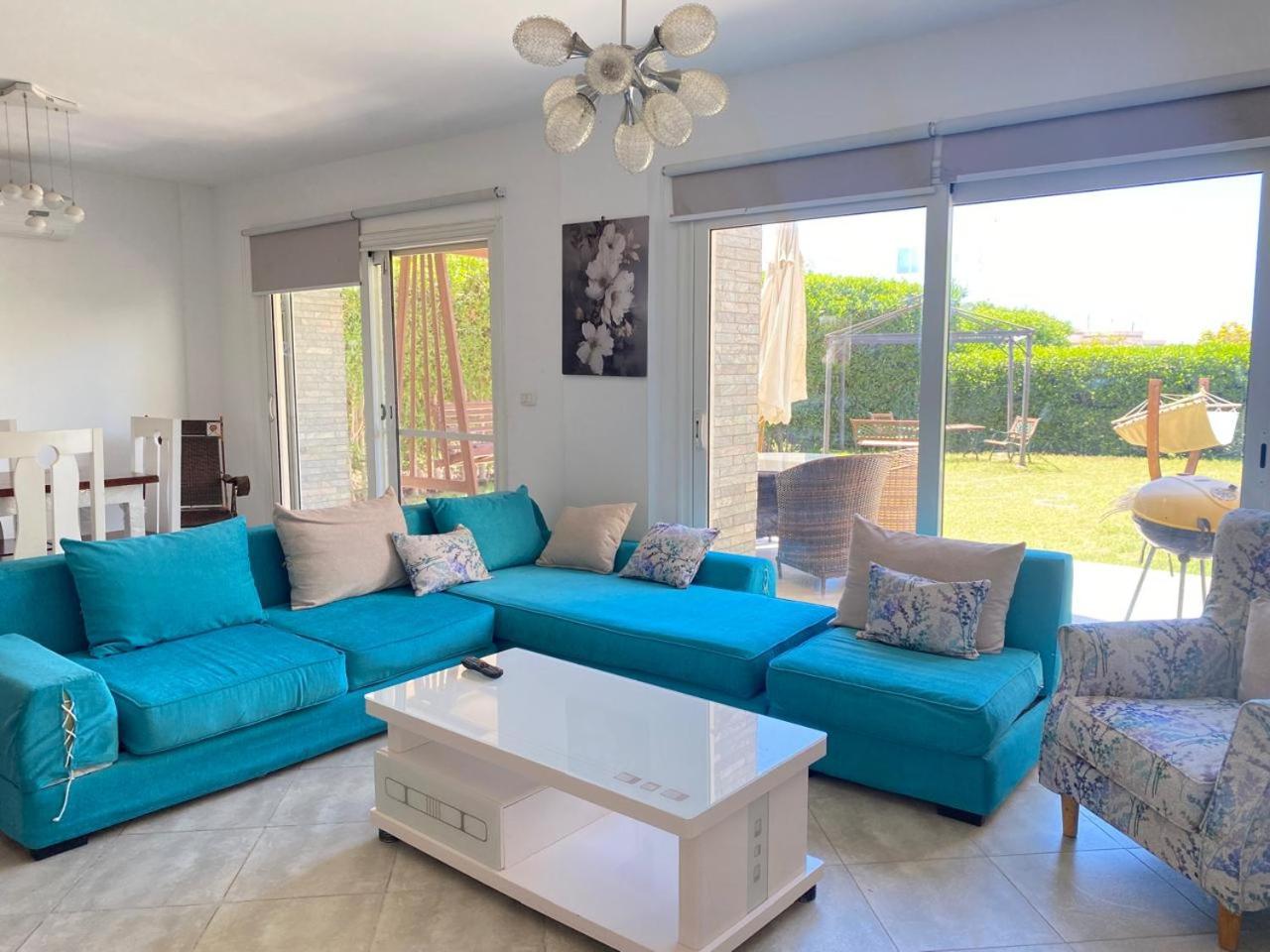 Duplex with Garden in Amwaj Sidi Abdel-Rahman-Beach & Pool Passes Included!