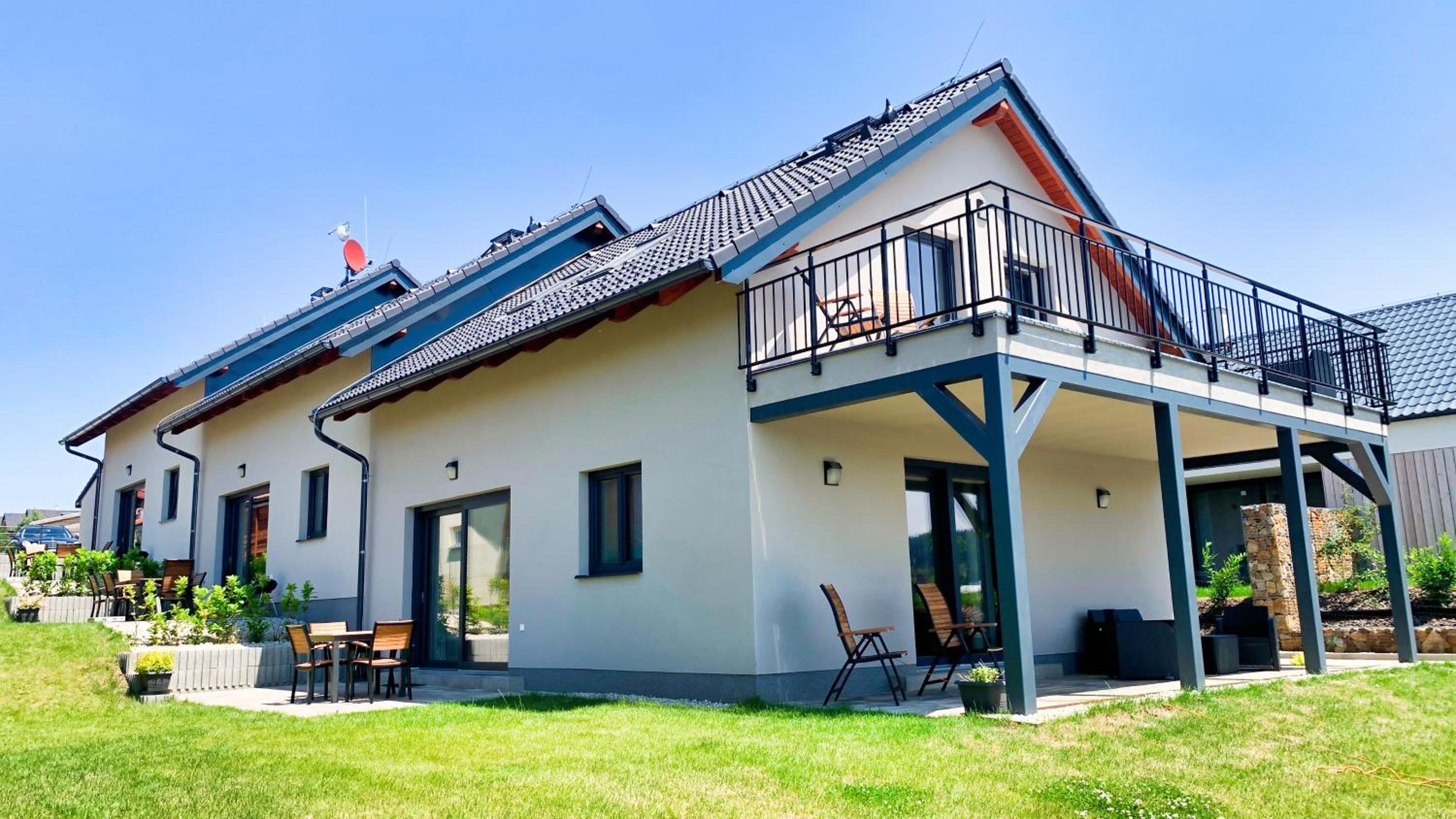 Apartmánové domy s bazénem Lipno 1