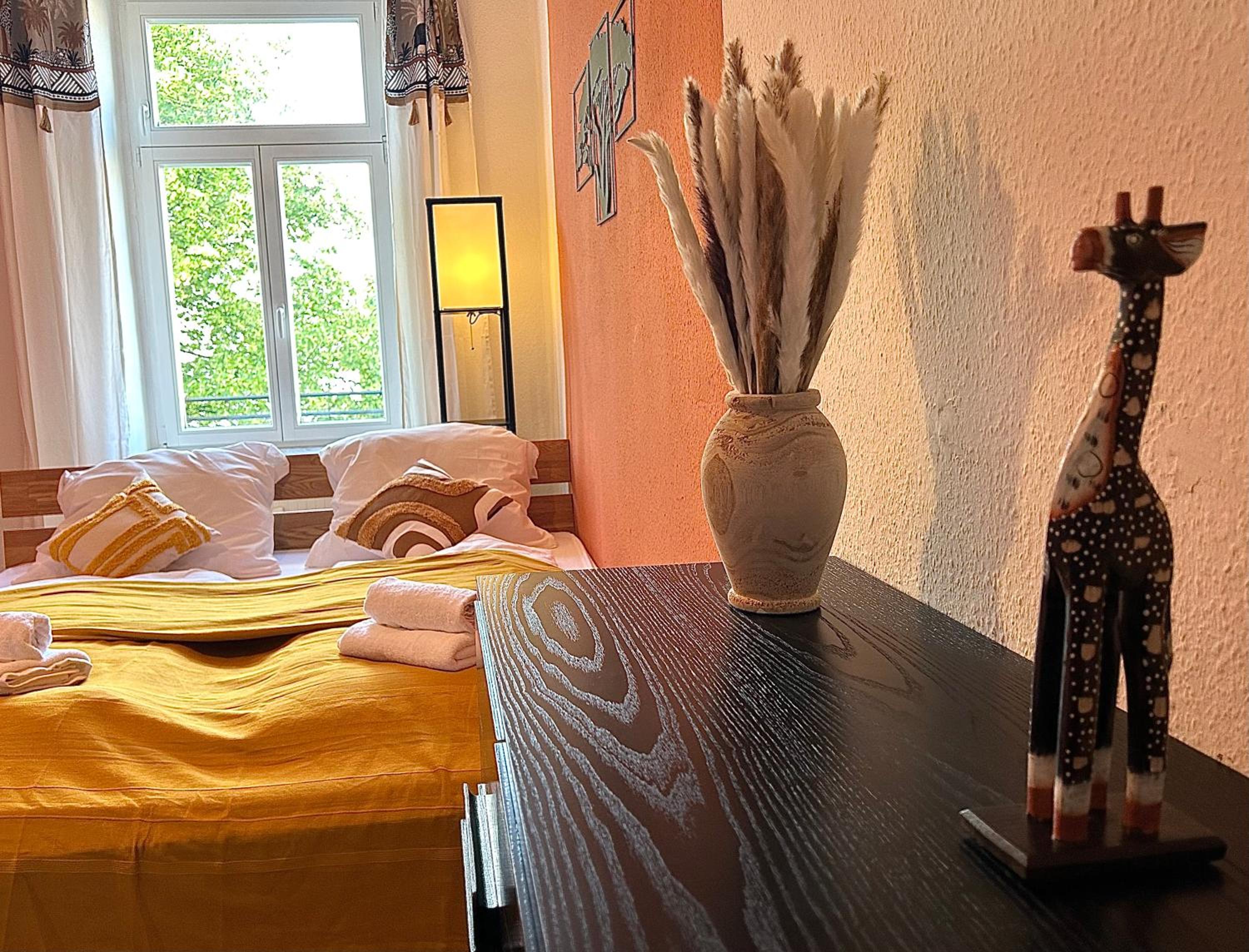 Afrikanisches Design-Apartment I Siebträger