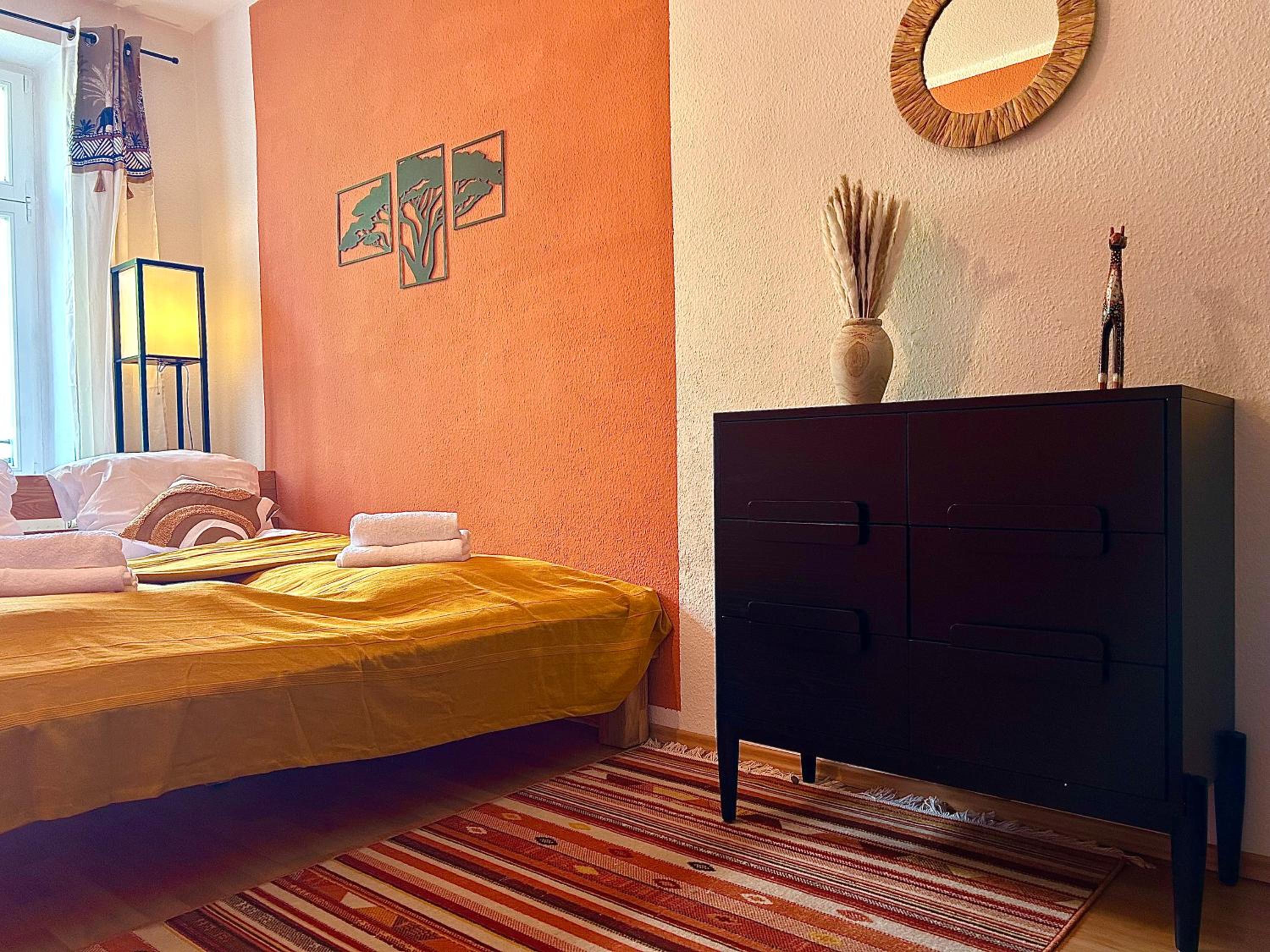 Afrikanisches Design-Apartment I Siebträger
