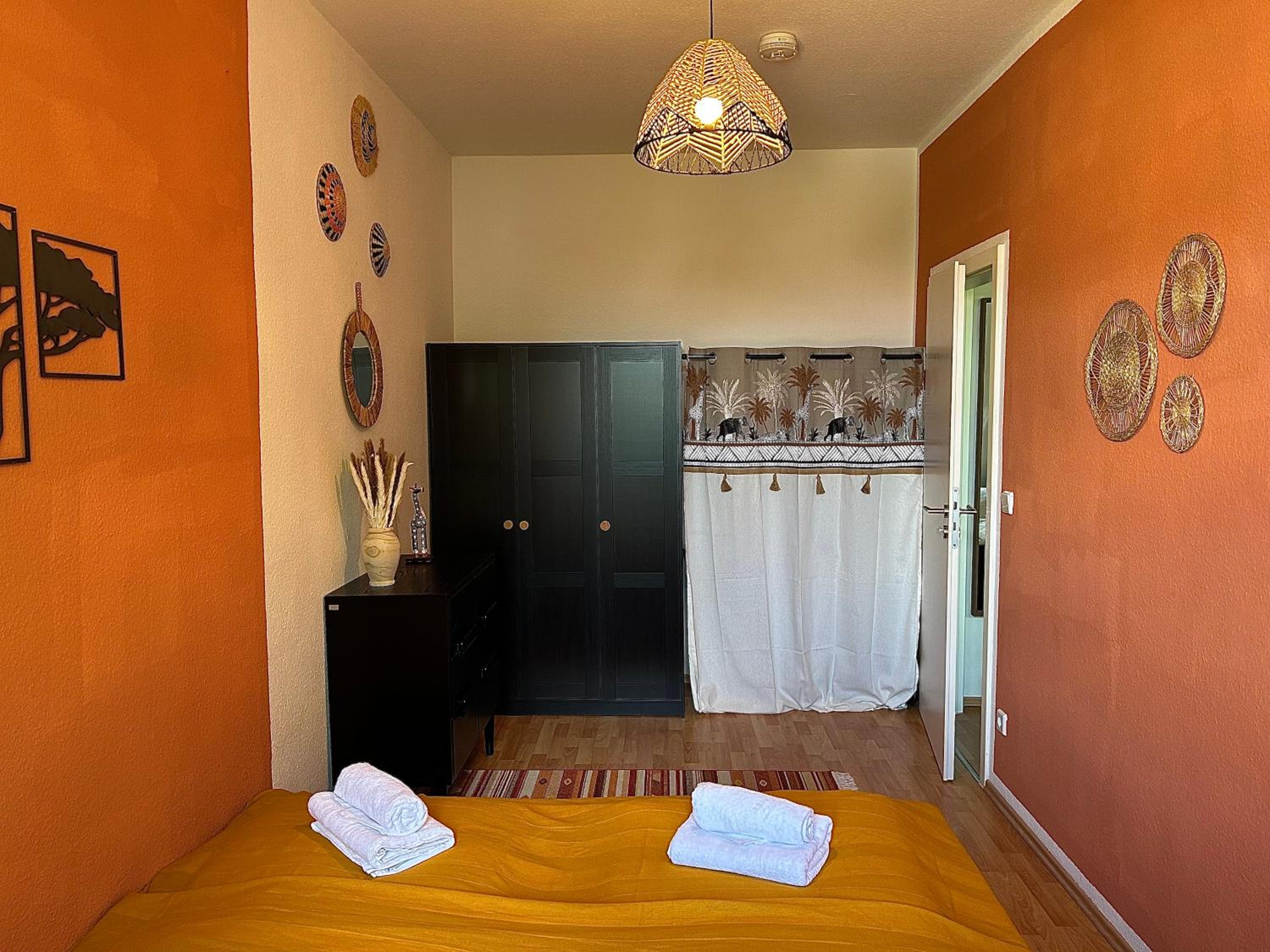 Afrikanisches Design-Apartment I Siebträger