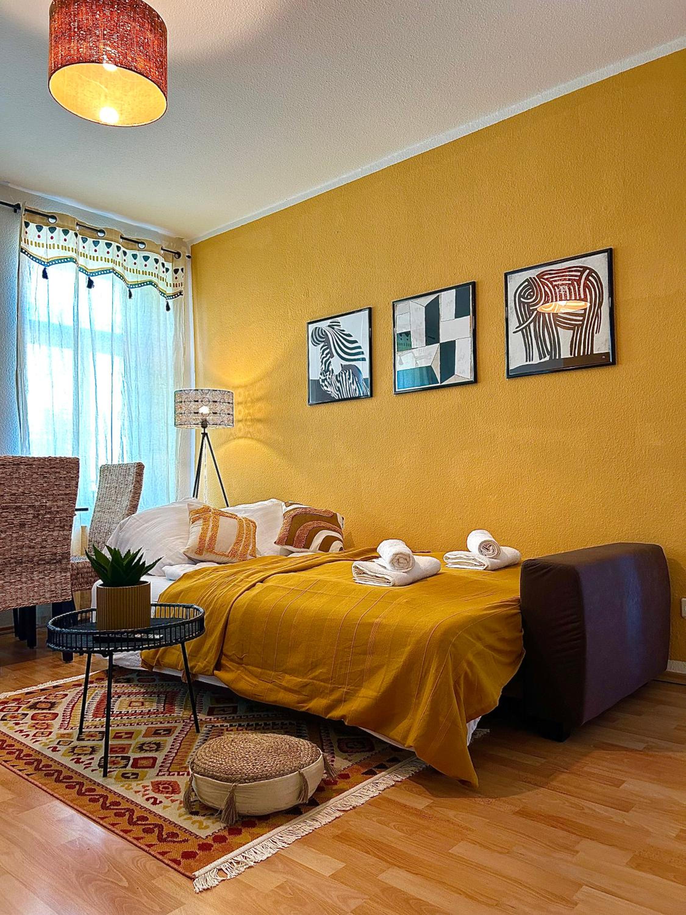 Afrikanisches Design-Apartment I Siebträger