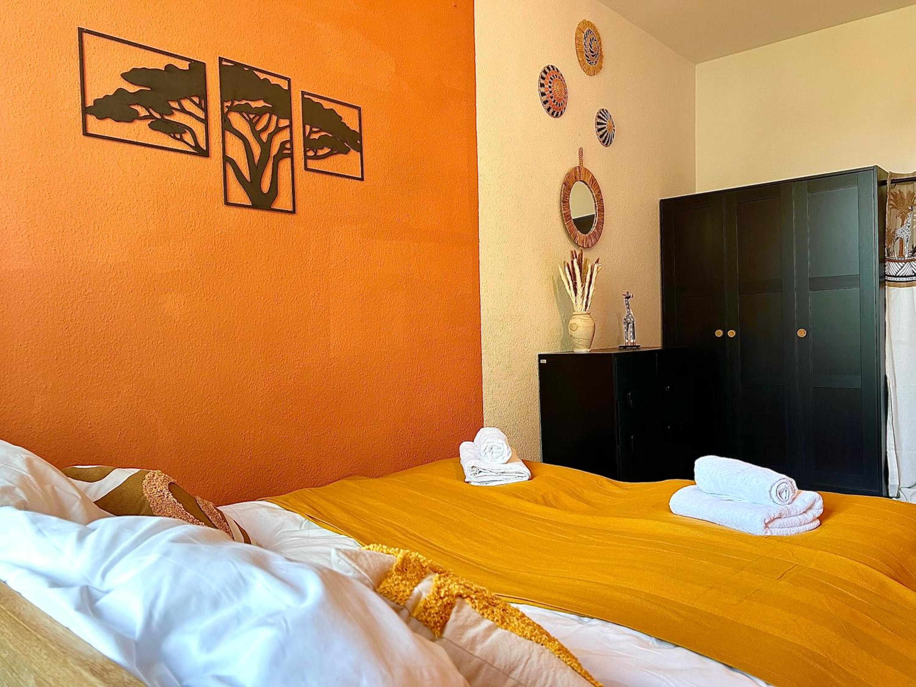 Afrikanisches Design-Apartment I Siebträger
