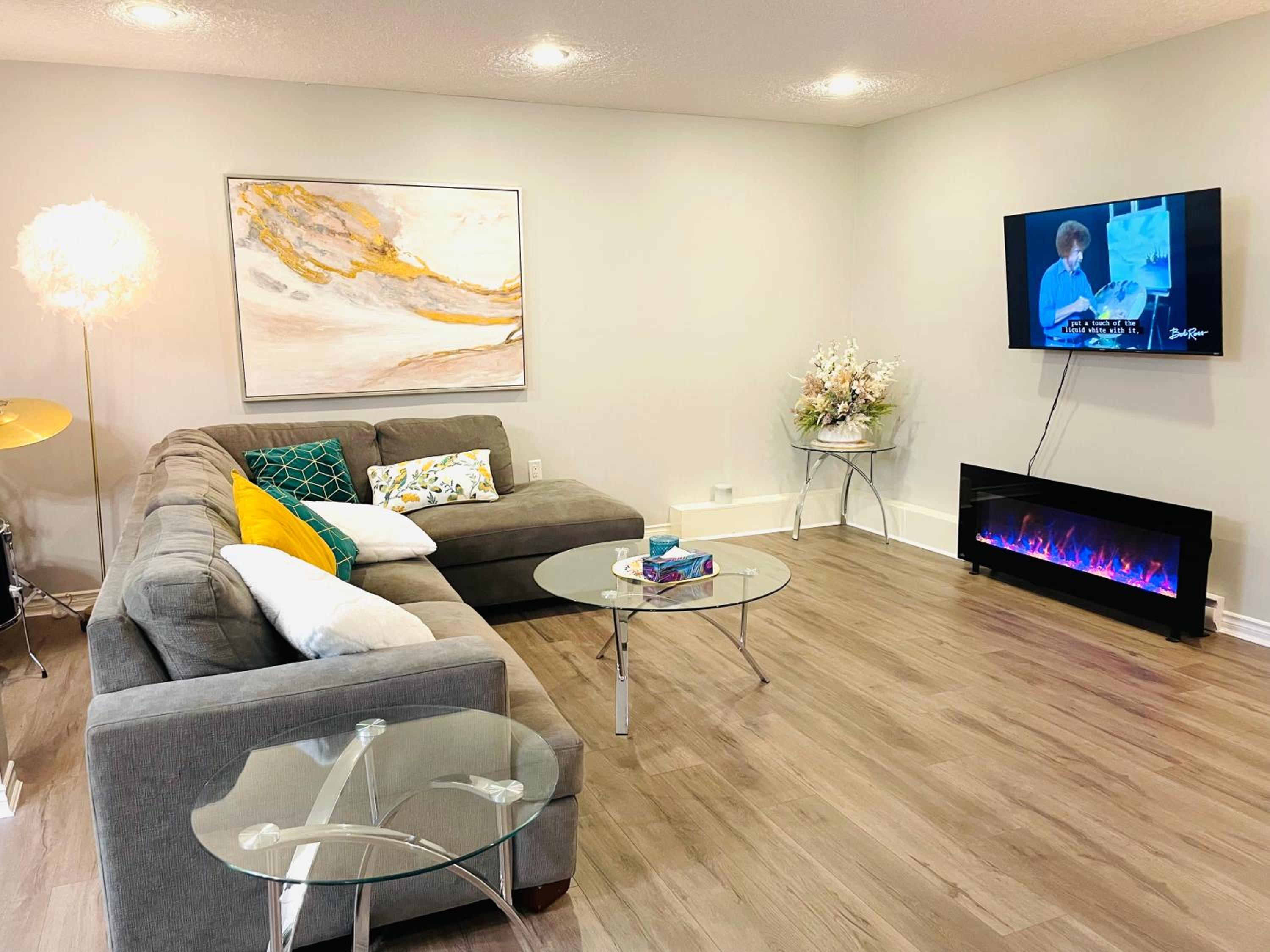 Park side spacious home with Tesla charger