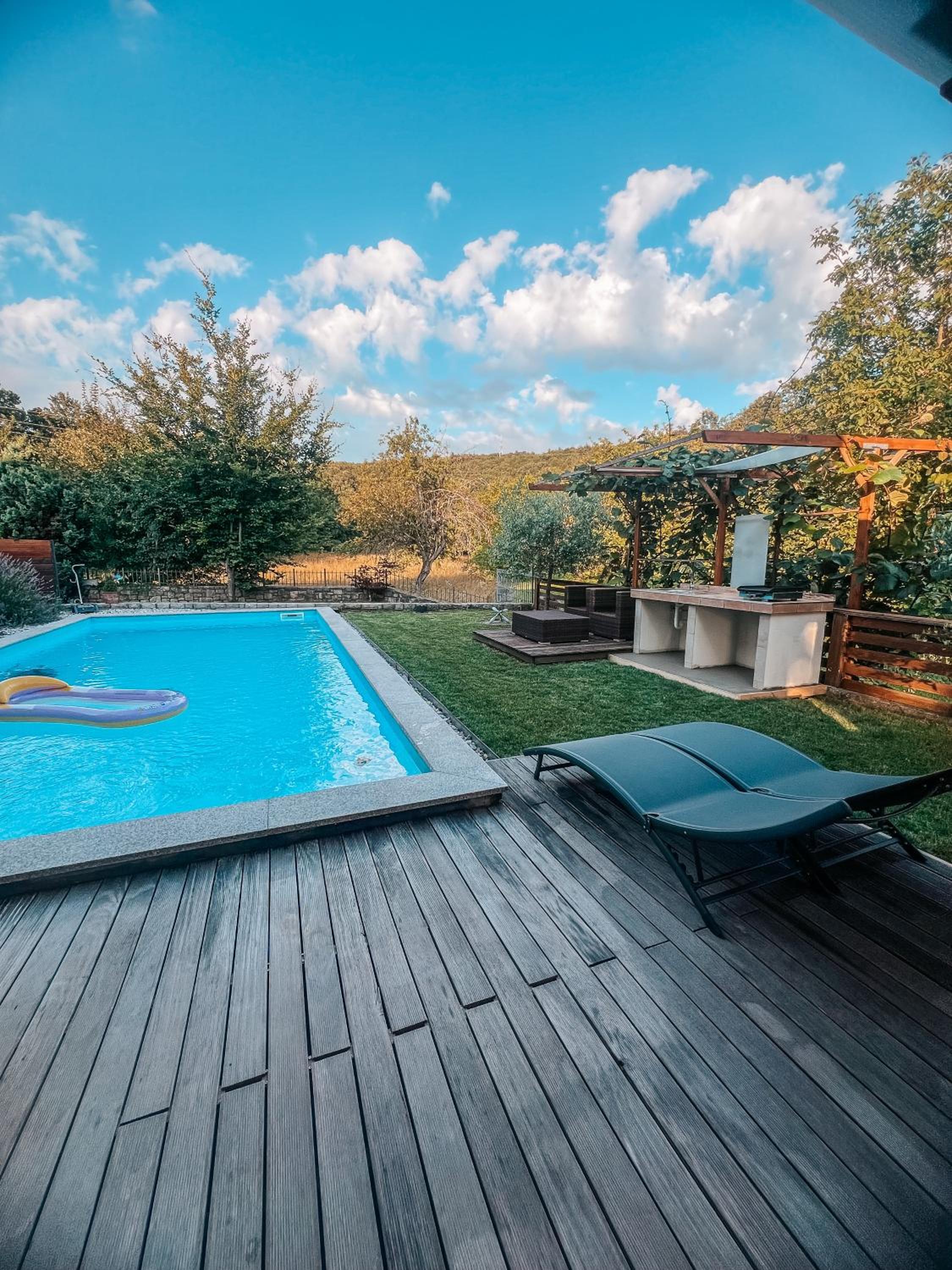Olive garden family apartment with private pool view 2