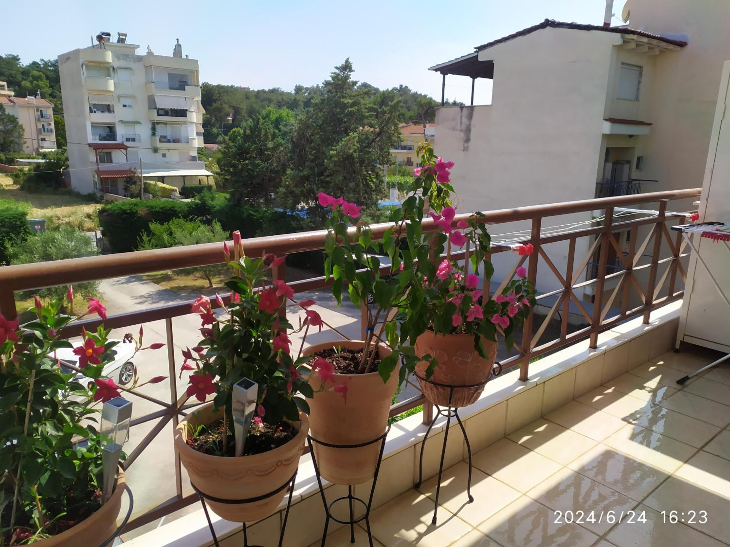 Luxury apartment in front of the Sea in Agia Triada view 2