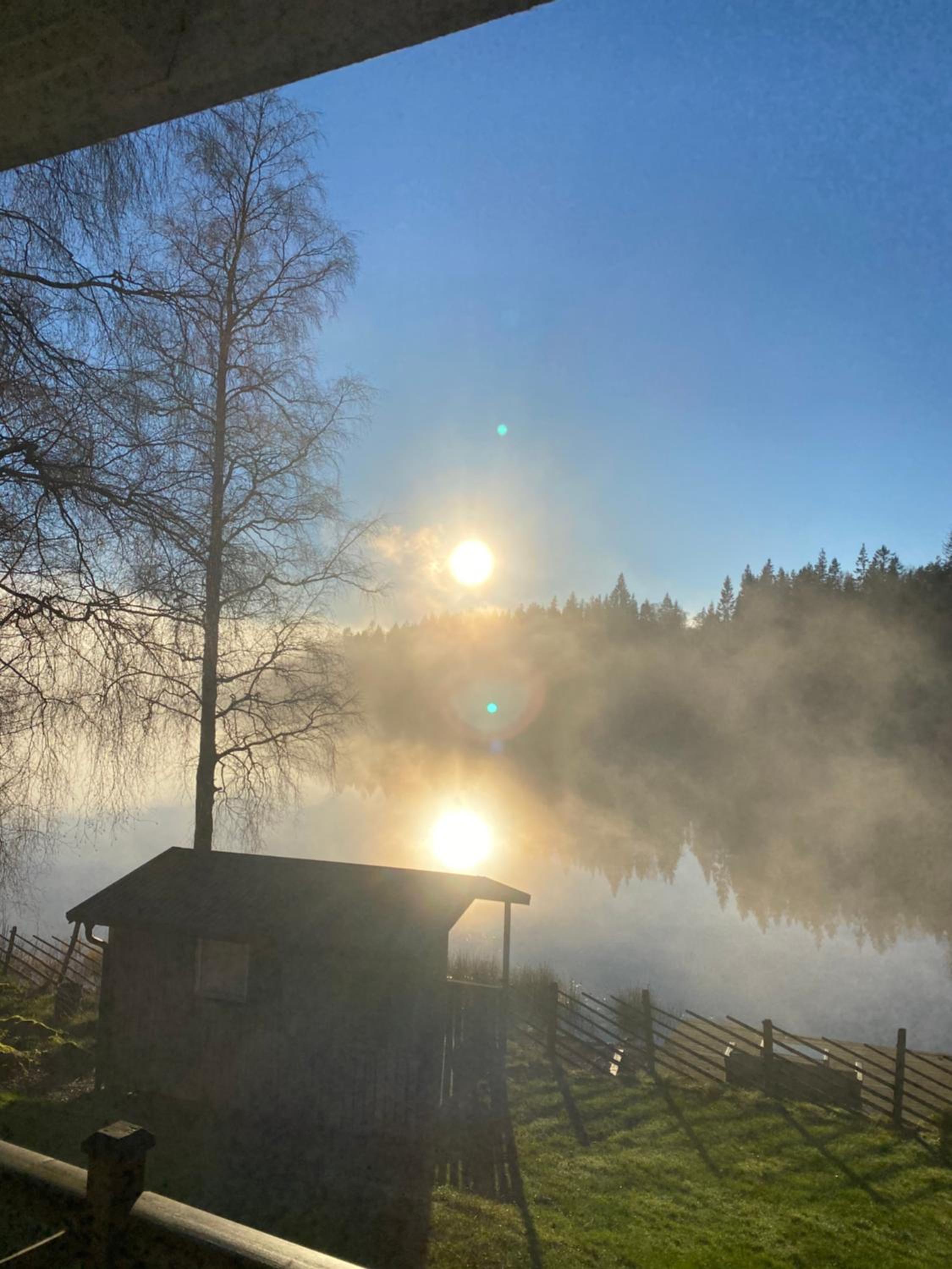 Idyll nära sjö view 5