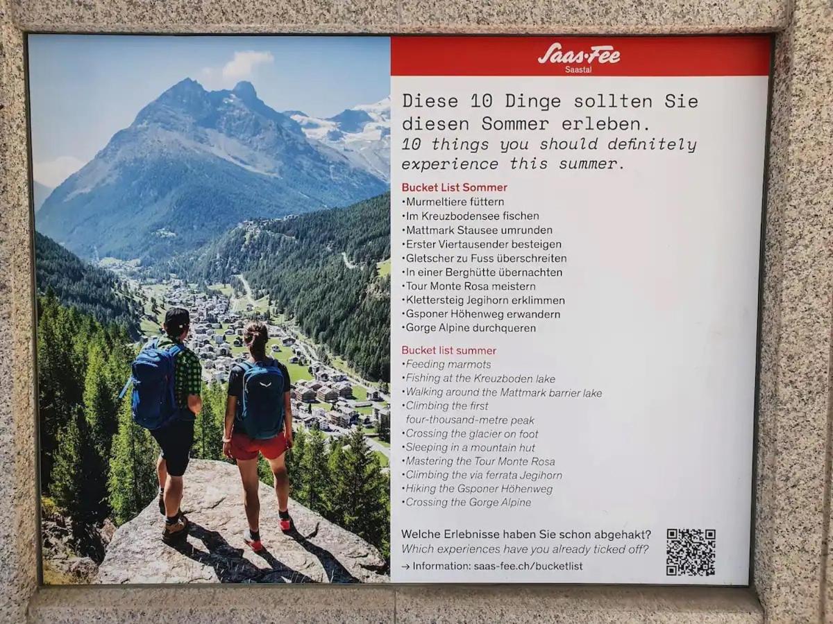 Helles, Chalet-Stil Apartment mit Allalinblick