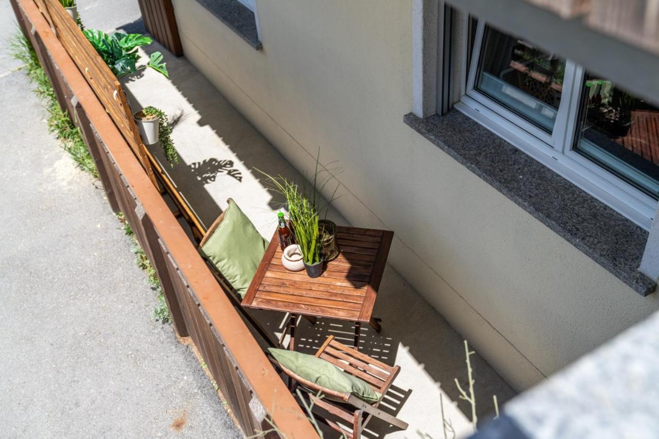 Helles, Chalet-Stil Apartment mit Allalinblick