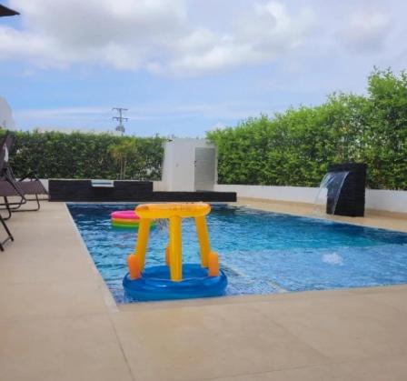 Casa quinta el tesoro con piscina y jacuzzi privado, aires acondicionados