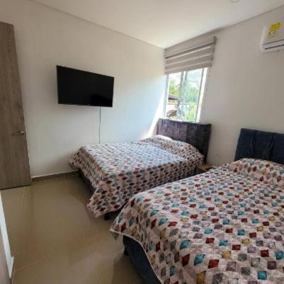 Casa quinta el tesoro con piscina y jacuzzi privado, aires acondicionados