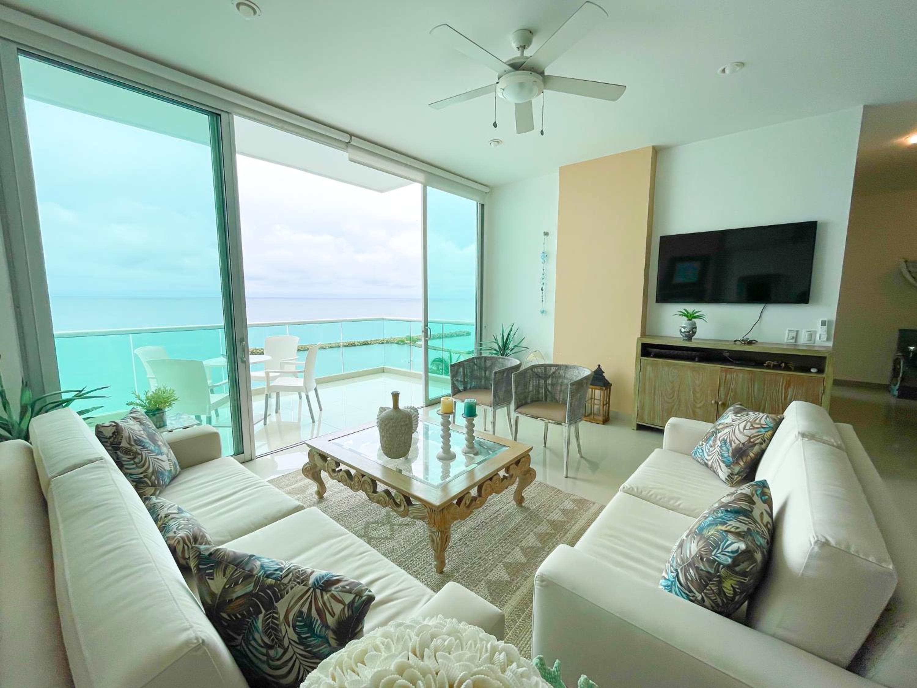 Magico Apartamento Frente al Mar 4 Habitaciones BM63