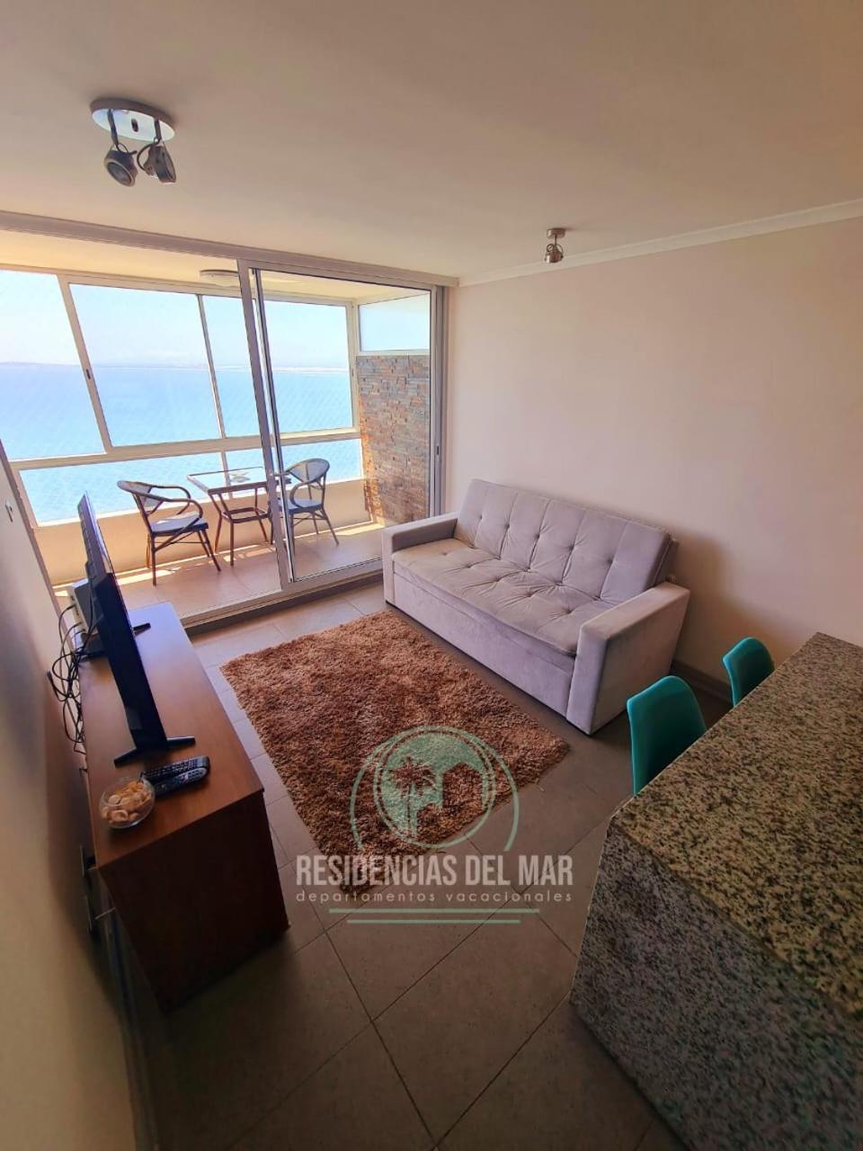 Vista al mar en Concón - Departamento de 1D 1B