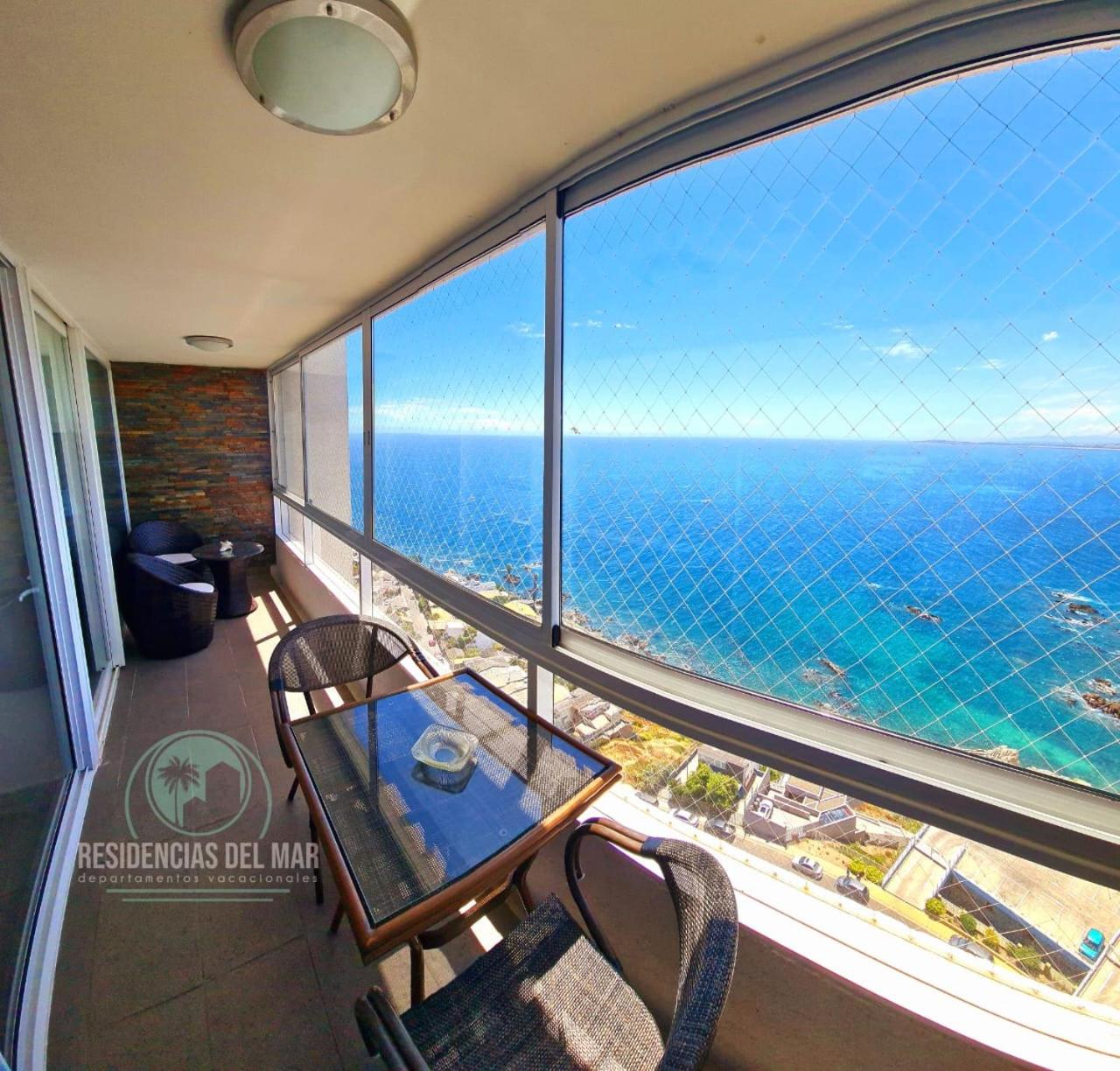Vista al mar en Concón - Departamento de 1D 1B