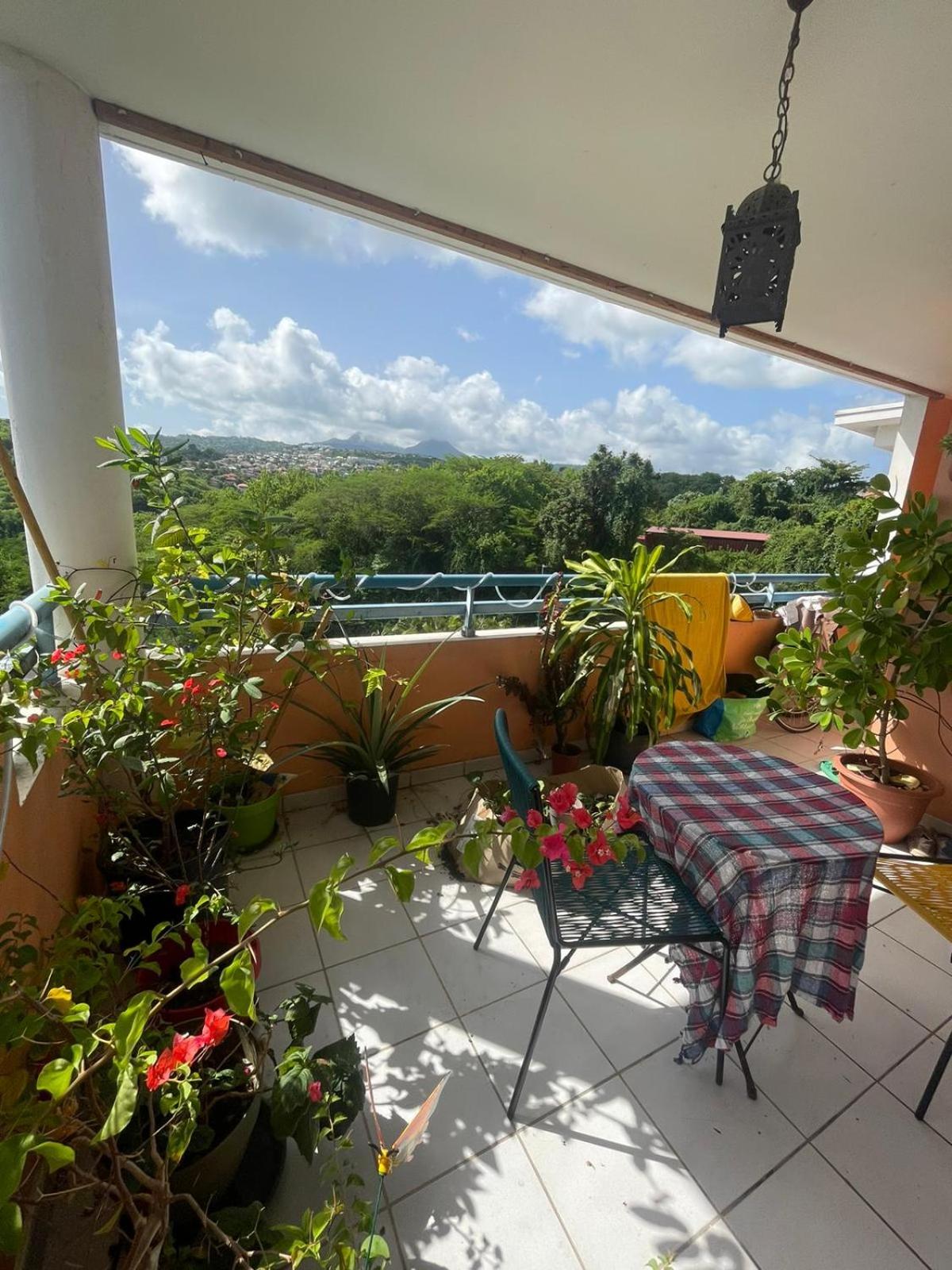 apartement 2 chambres une cuisine un salon une terrasse view 4
