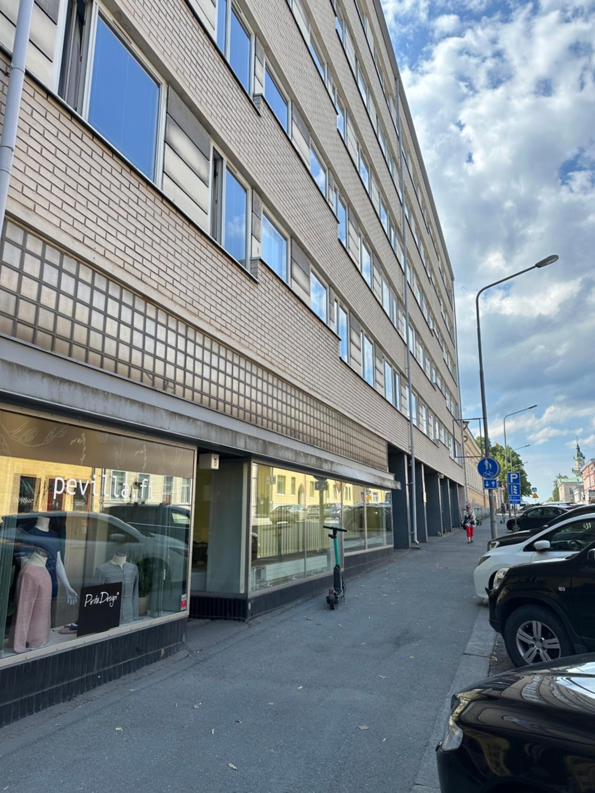Boho-yksiö Porin sydämestä