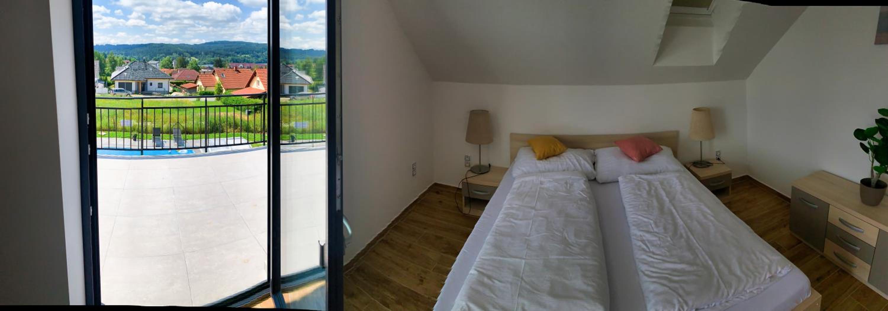 Apartmánové domy s bazénem Lipno 1