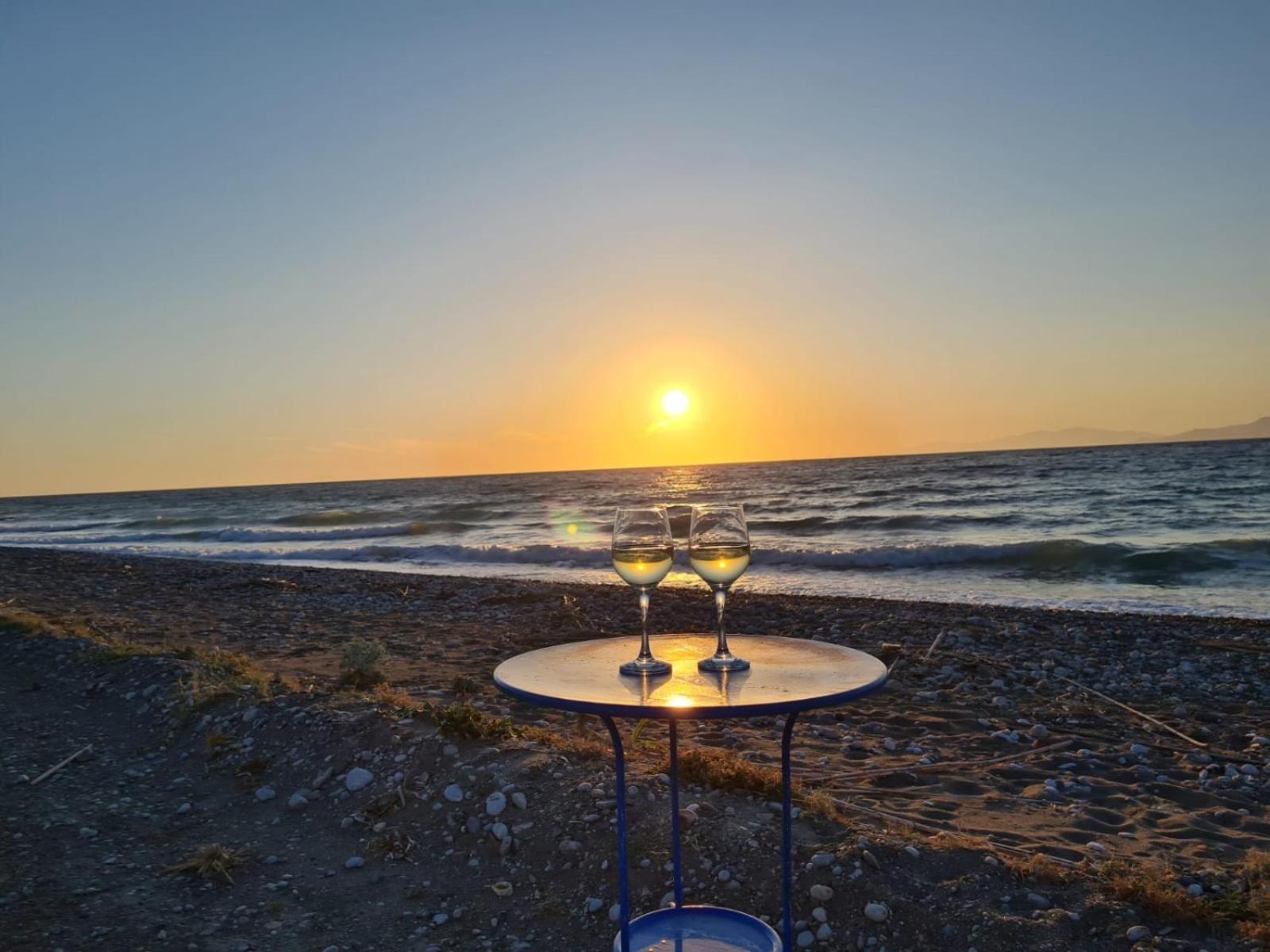 Lambou Beach Sunset view 3