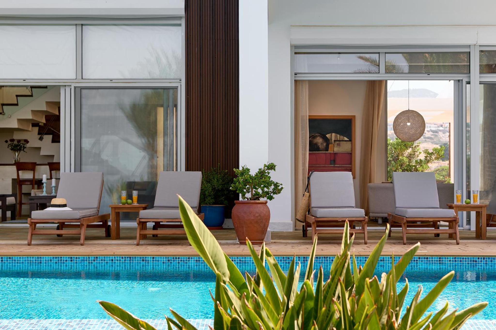 Seafront Villa Kyma by Ezoria Villas