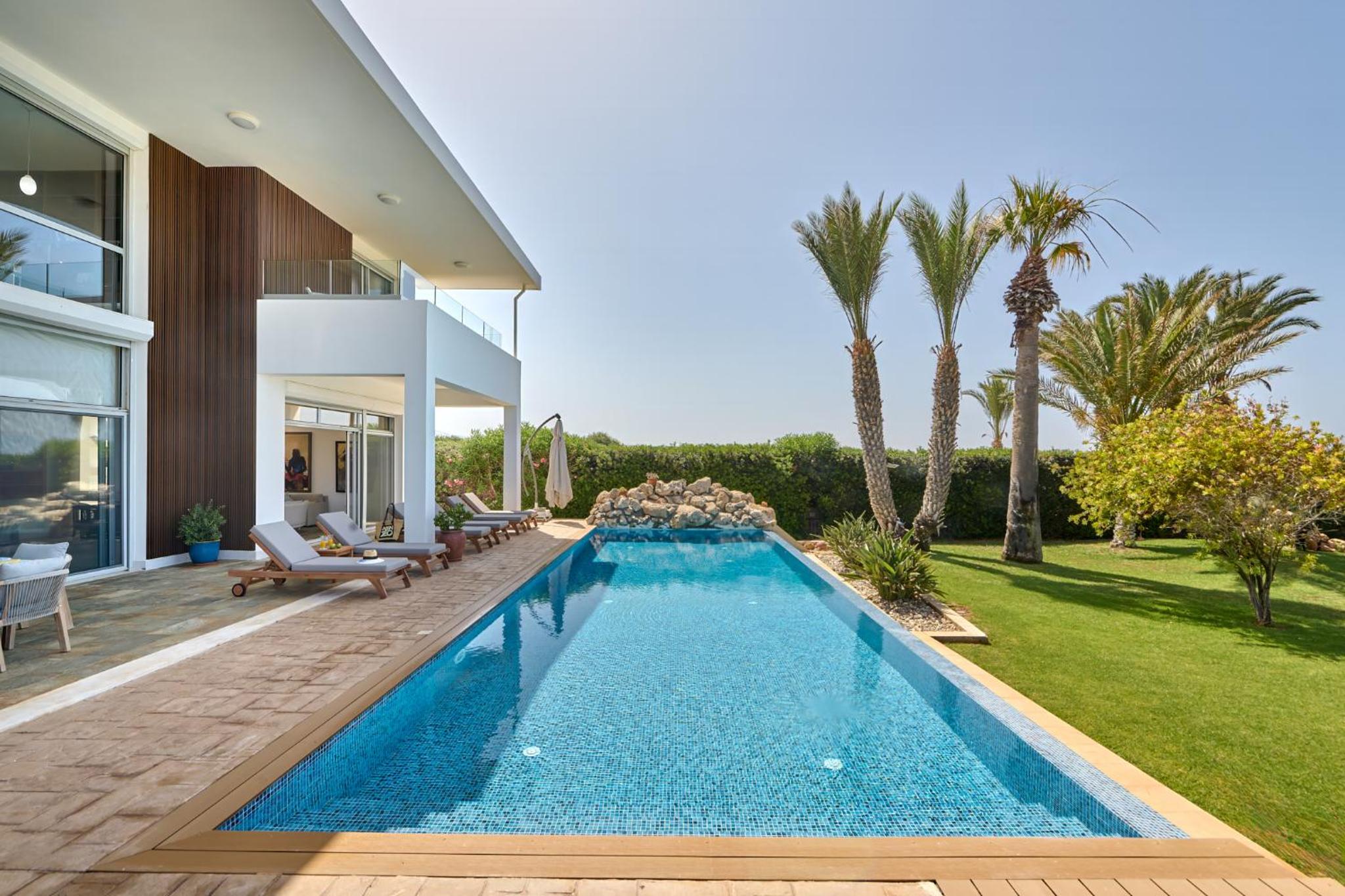 Seafront Villa Kyma by Ezoria Villas