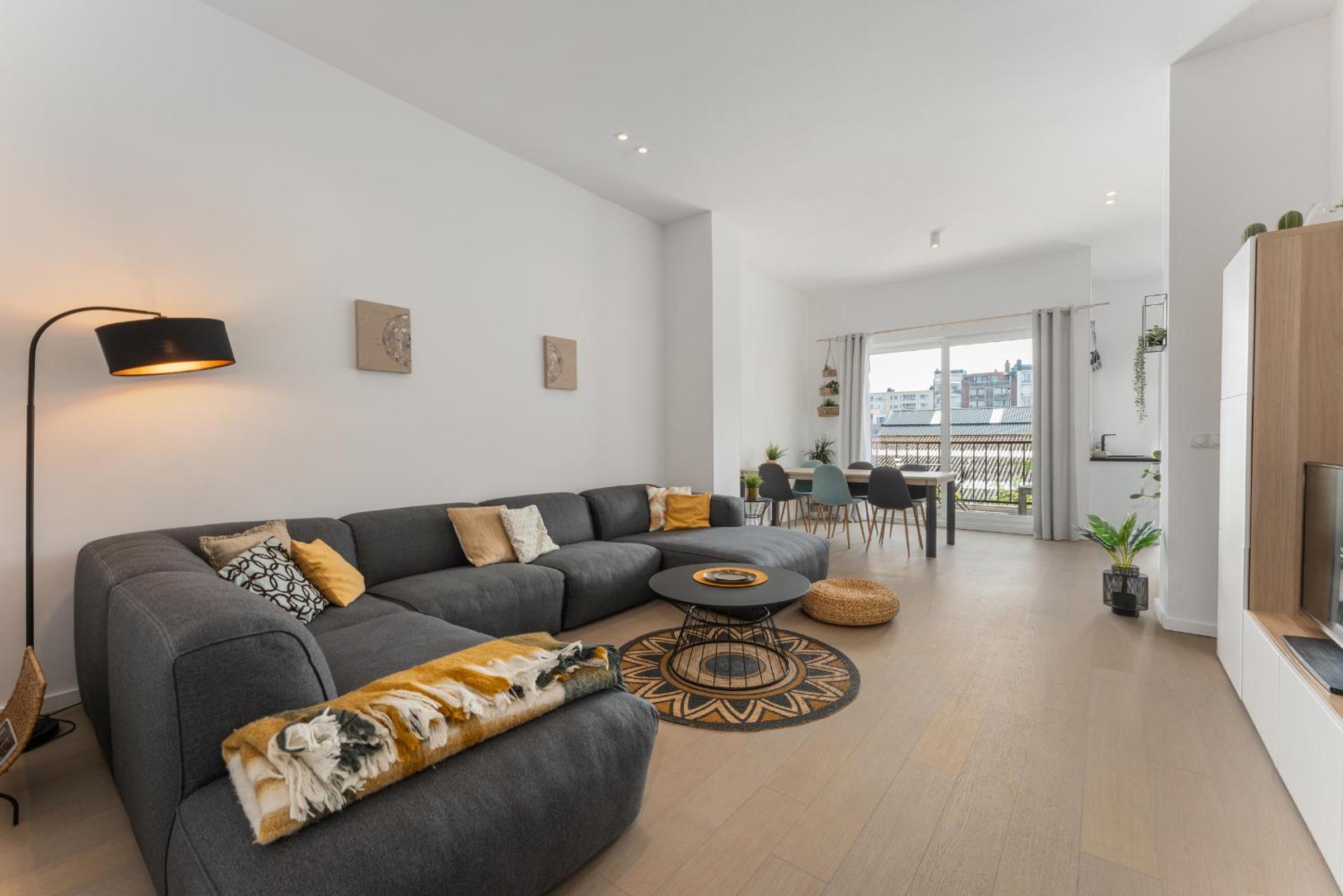 Prachtig appartement aan zee met 2 terrassen - 4p