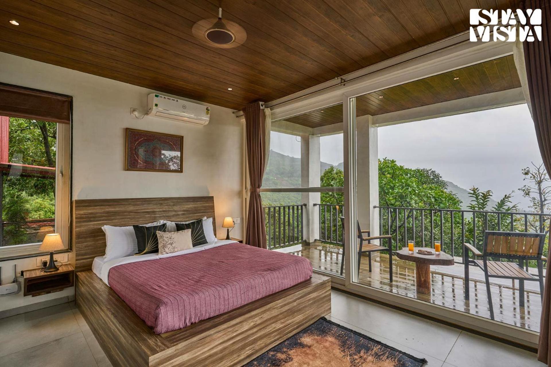 Waterfront Villa with Infinity Pool & BBQ Grill at Pune by StayVista view 5