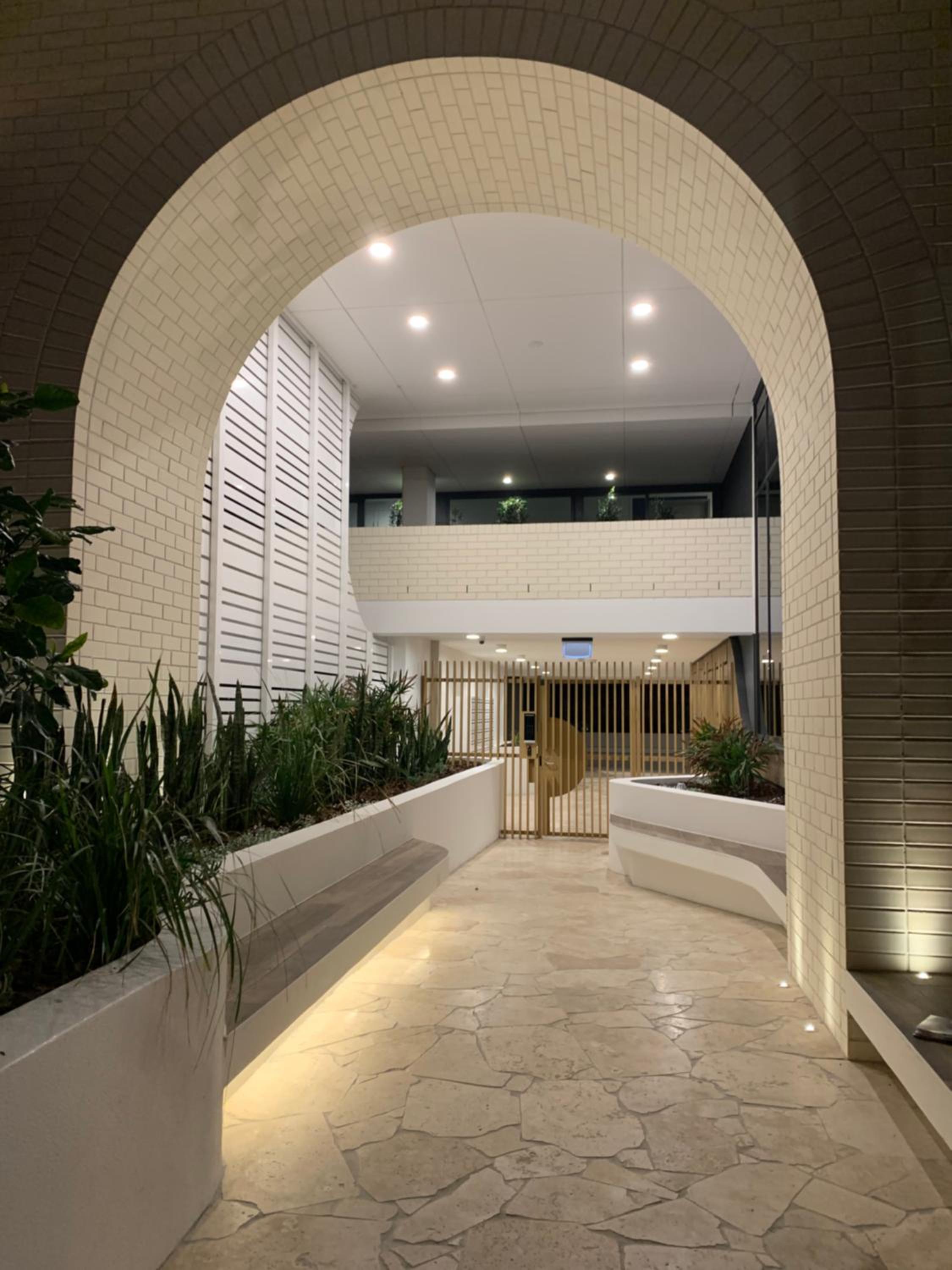 Palmy ocean oasis