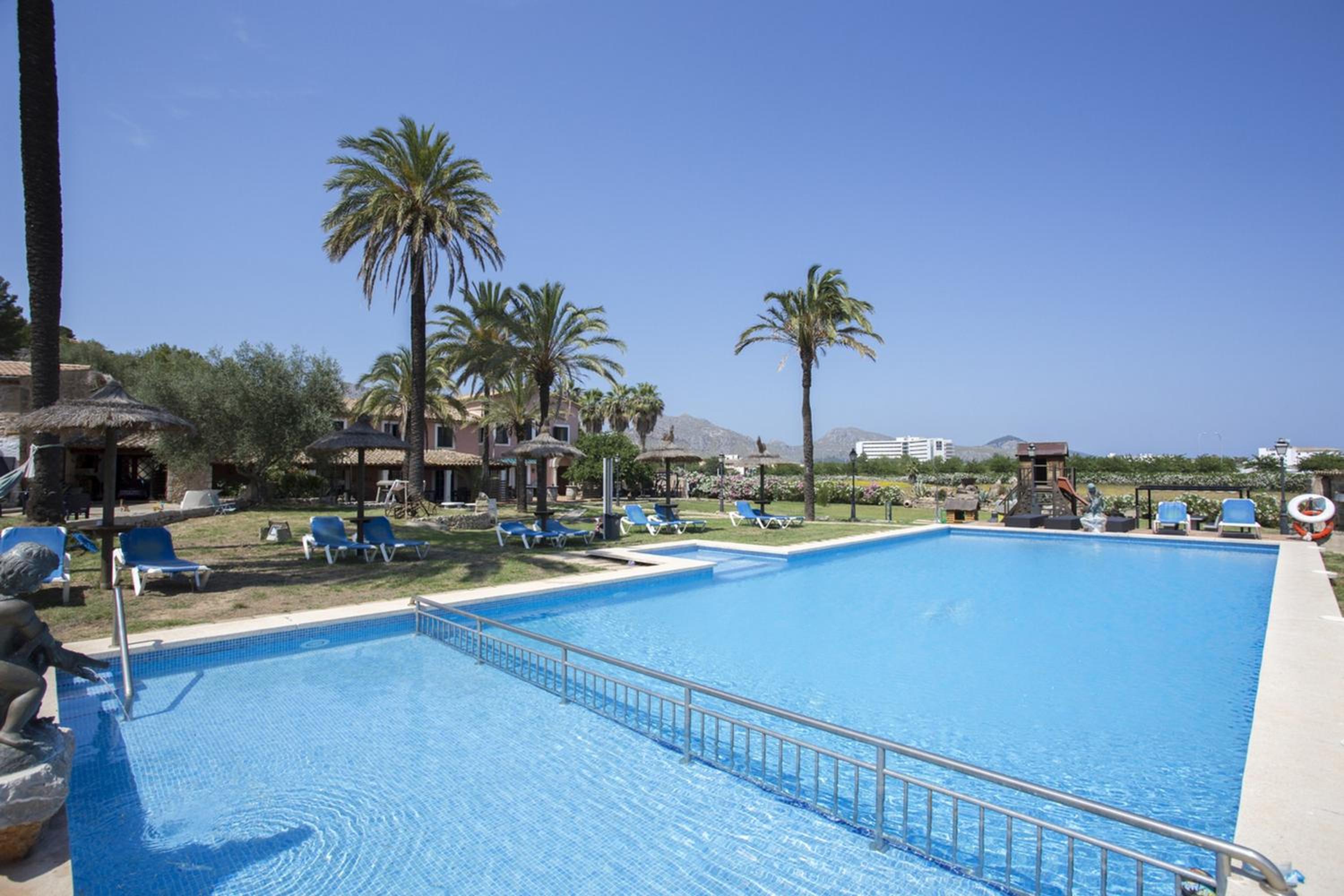 Spacious Apartment in Pollenca with Pool and Mountain View