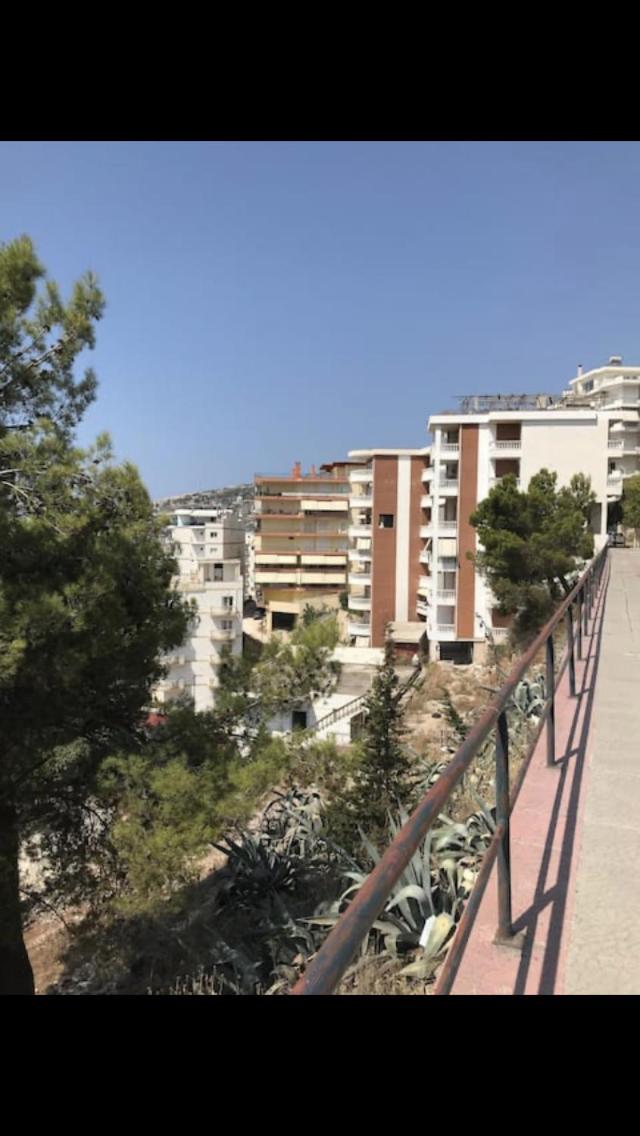 undistracted view looking over Saranda and Corfu!