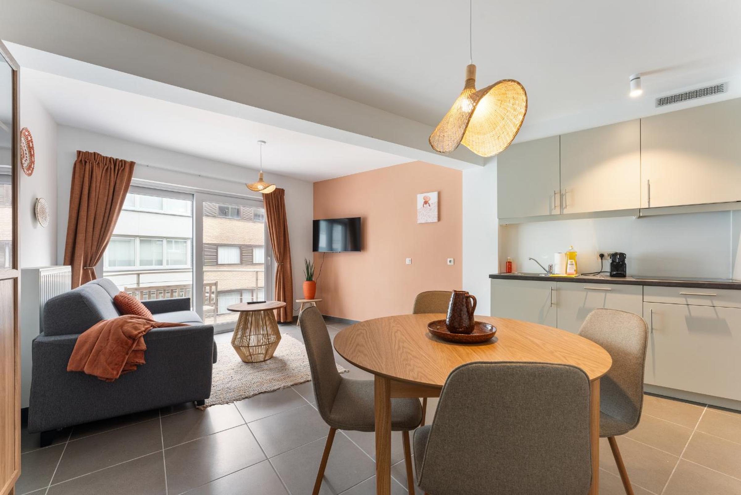 Charmant & centraal appartement aan zee - 4p