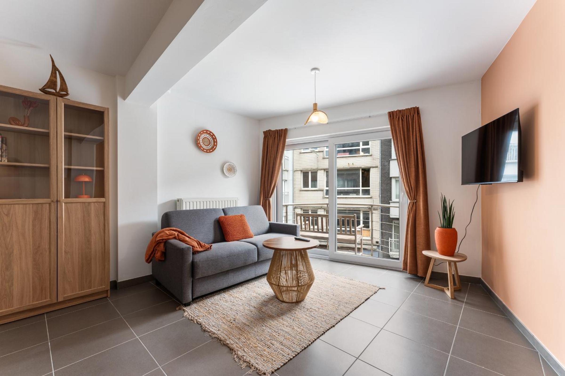 Charmant & centraal appartement aan zee - 4p
