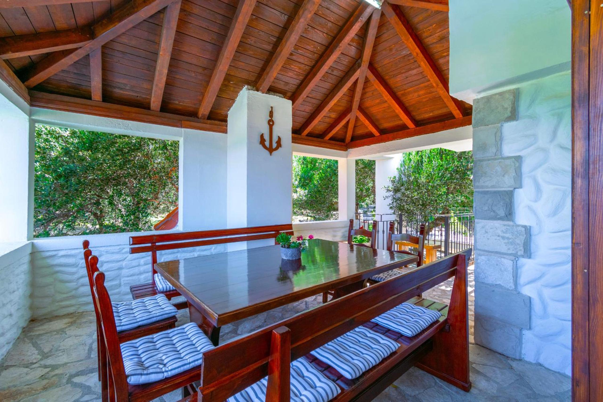Villa Sara with pool, whirlpool and sea view view 4