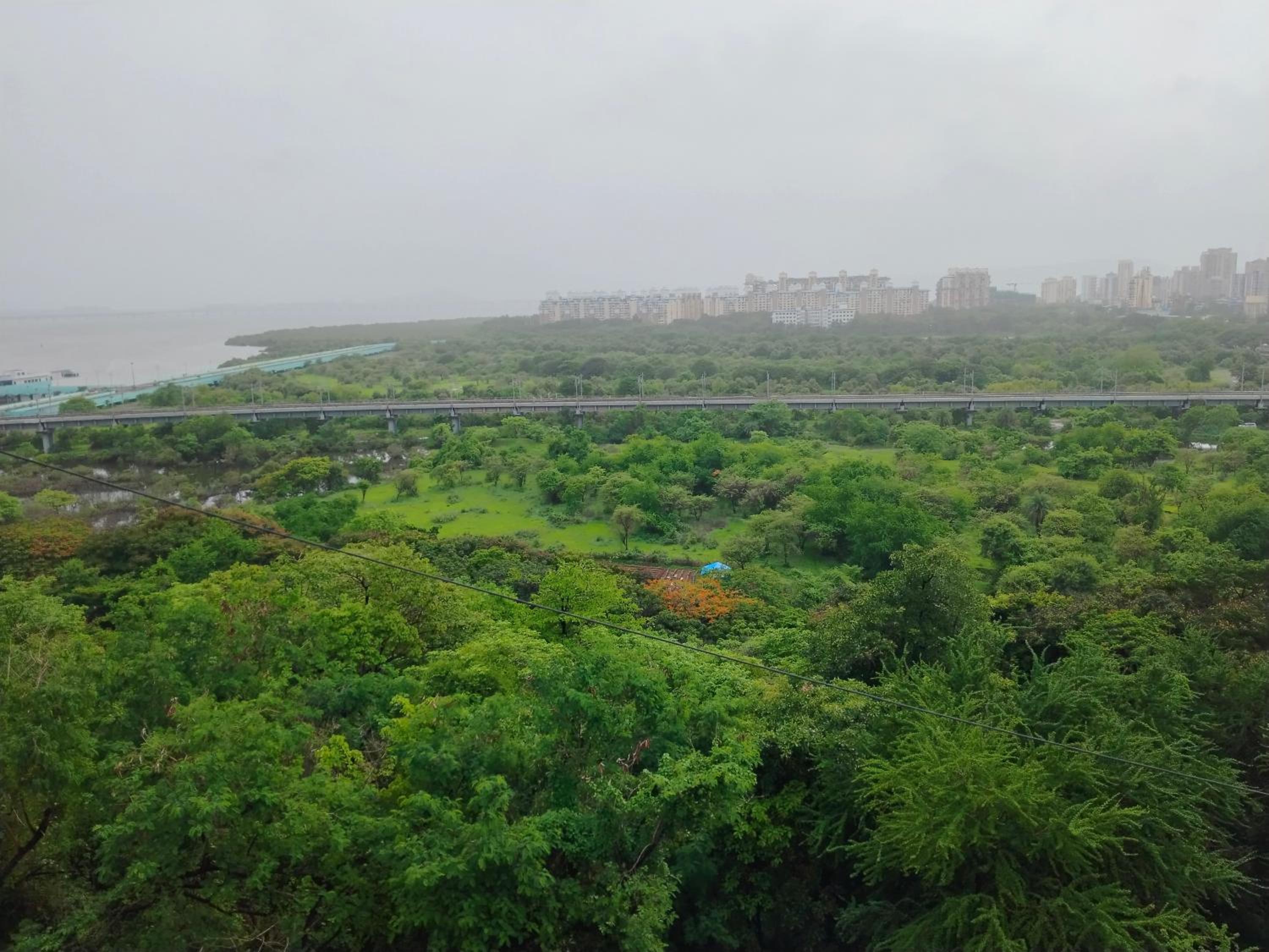 Blue water hostel view 3