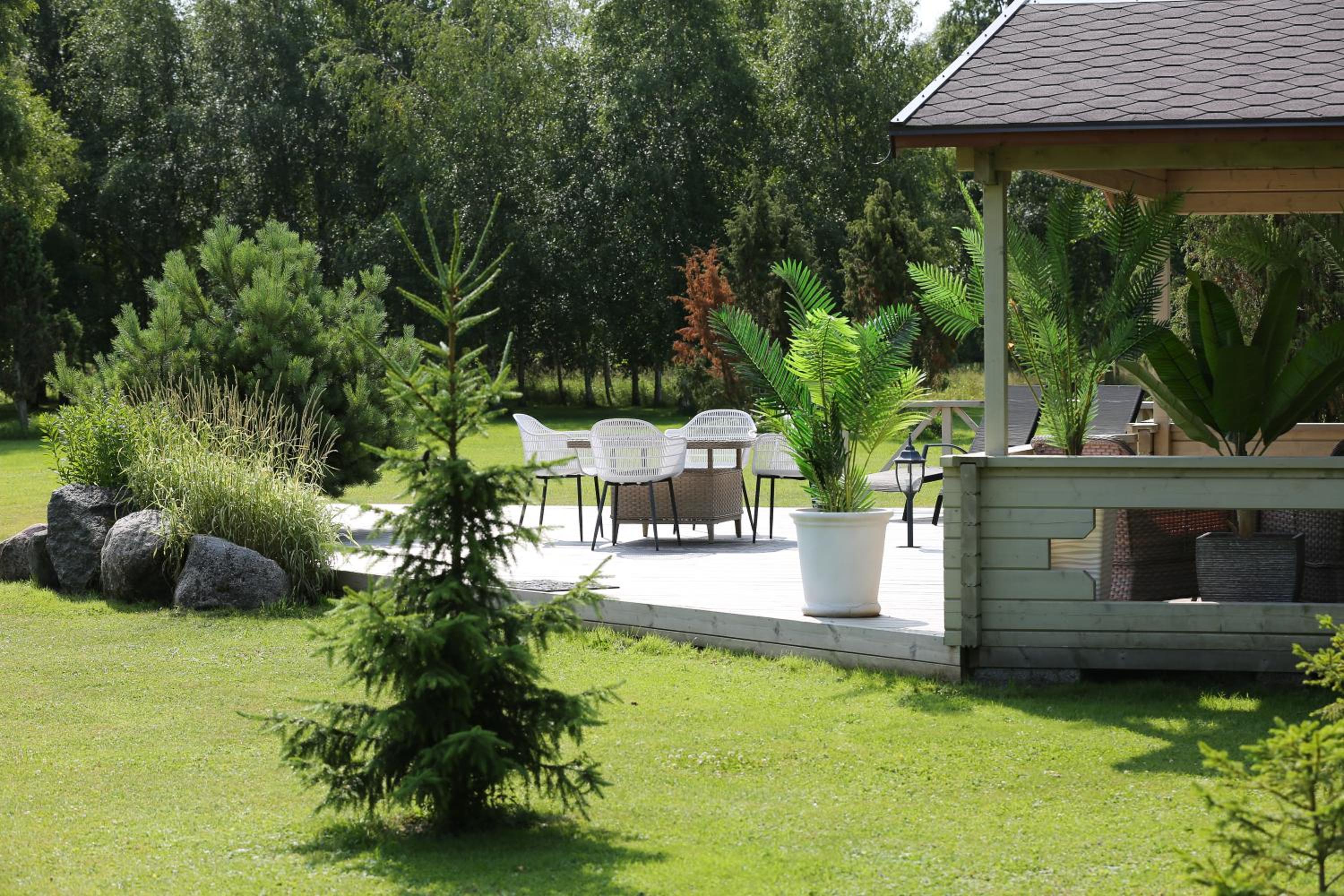 Privaatne ja stiilne majake terrassiga