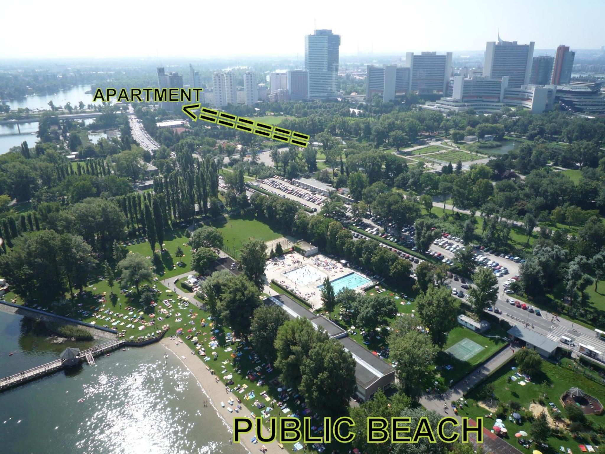 Yuki's Place - UN-VIC, Danube Beach and Subway near to Downtown Vienna