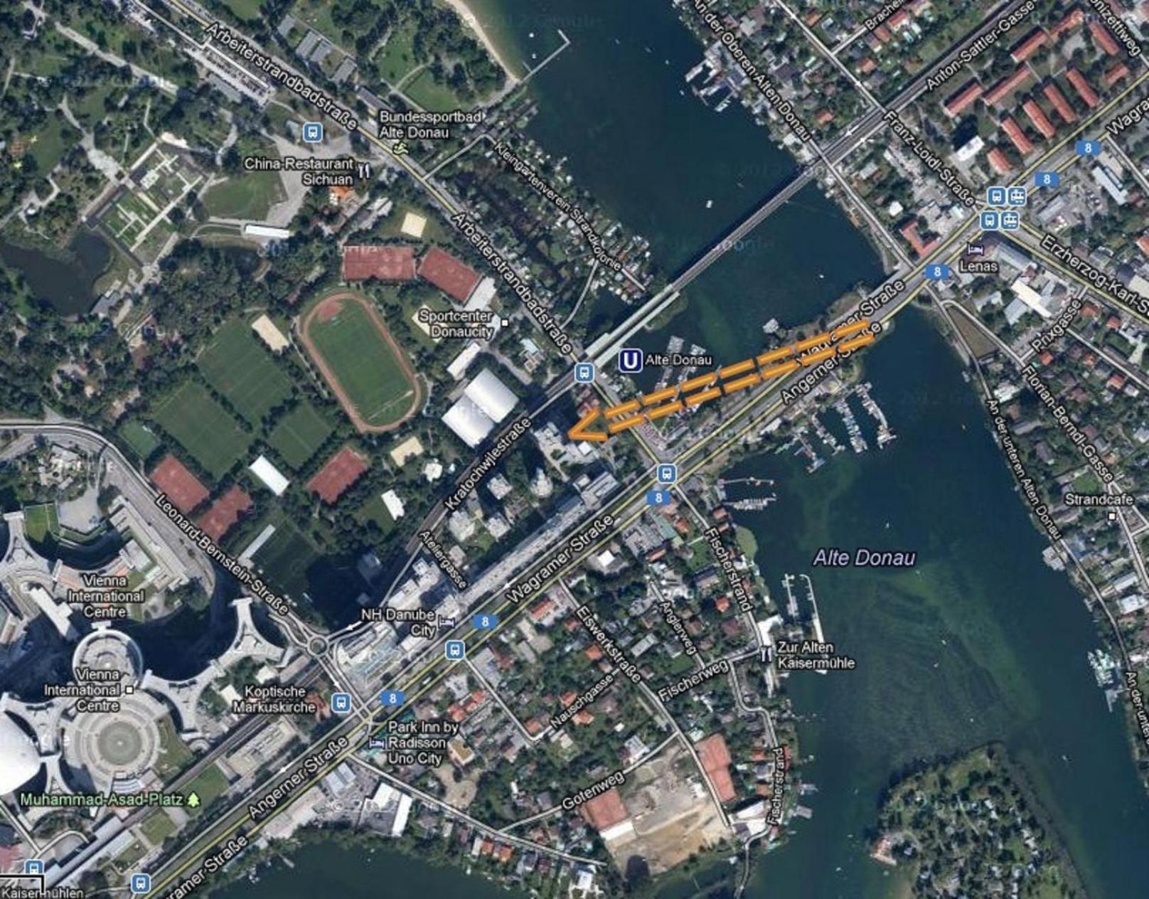 Yuki's Place - UN-VIC, Danube Beach and Subway near to Downtown Vienna