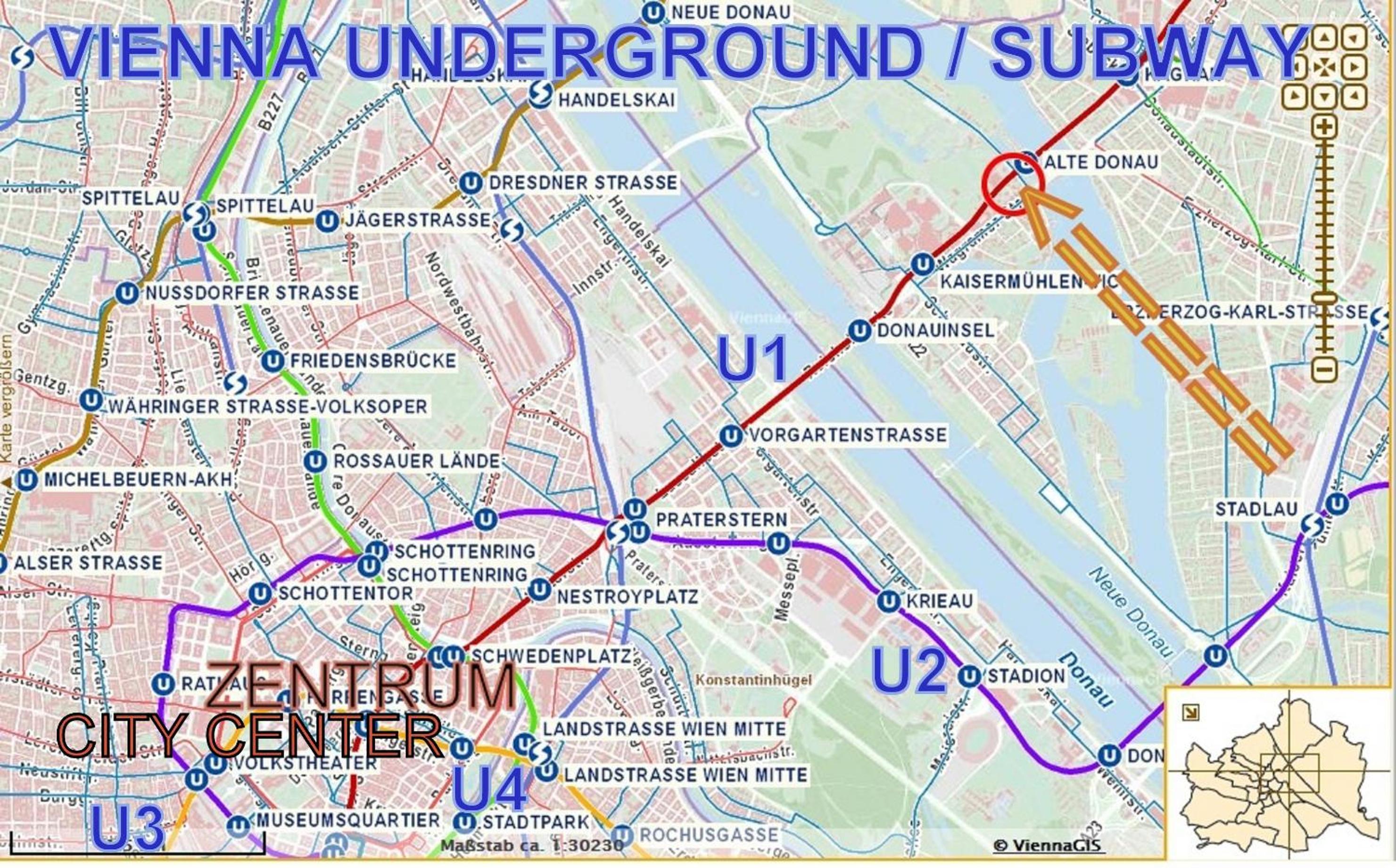 Yuki's Place - UN-VIC, Danube Beach and Subway near to Downtown Vienna