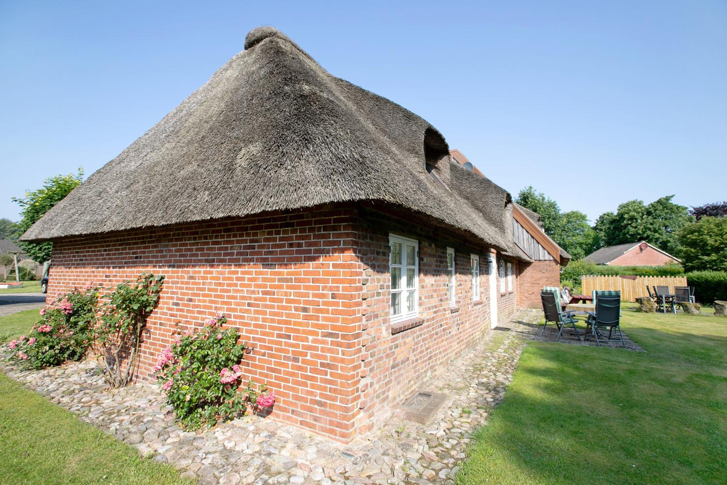 Friesisches Reetdachferienhaus